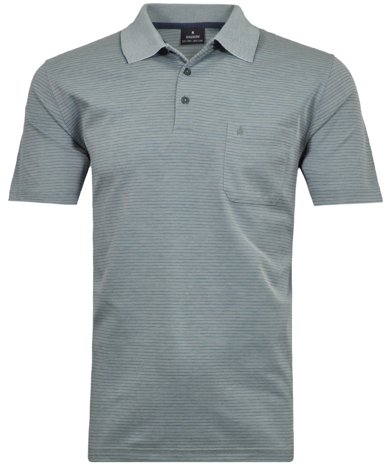 Poloshirt, Gr. M, Salbei-344