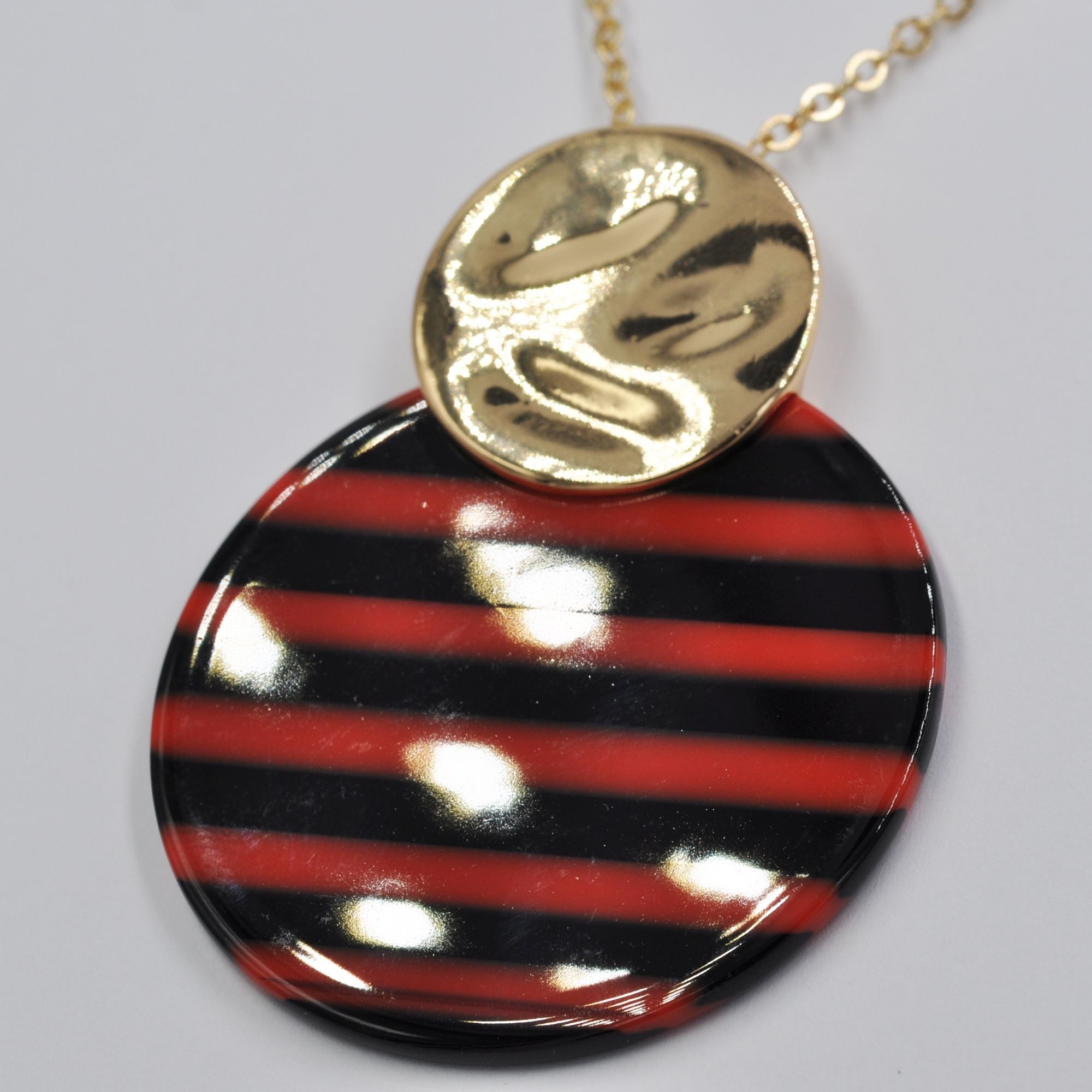 Steuer Collierkettchen »Metall glanz vergoldet 82cm«