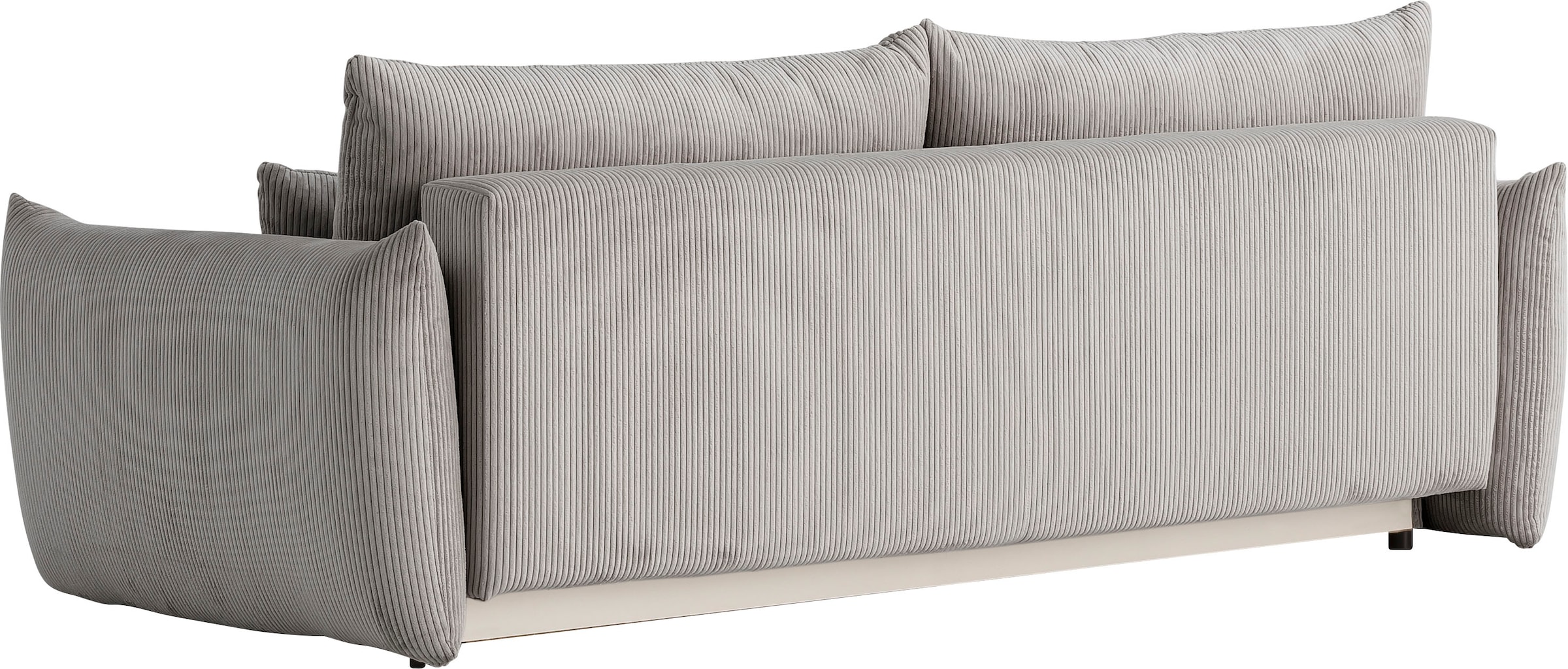 INOSIGN 3-Sitzer »MAVAS Schlafsofa mit Bettkasten«, ca.240/108cm (Liegefläche 212/145 cm), Cord, Chenille, Struktur
