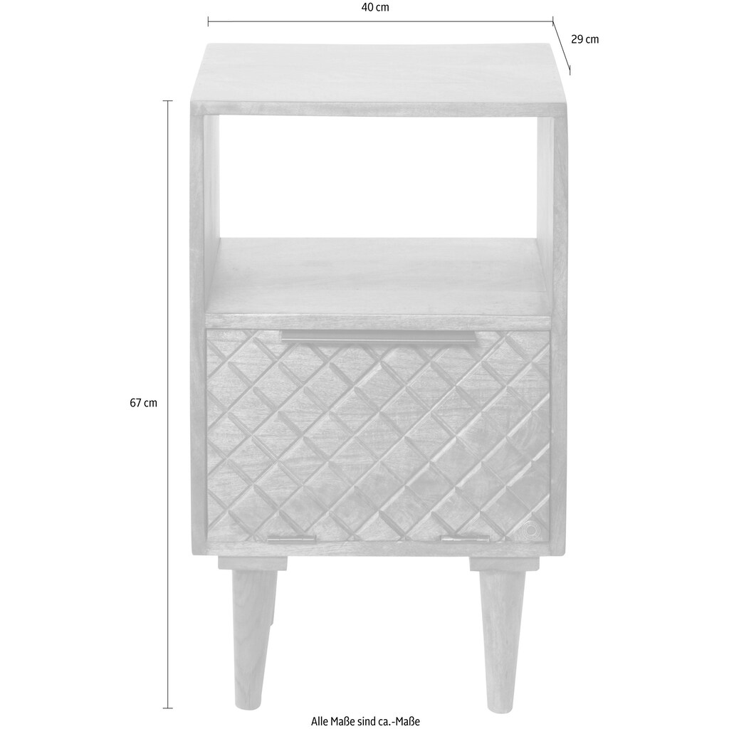 TOM TAILOR HOME Kommode »T-PATTERN SMALL CABINET«