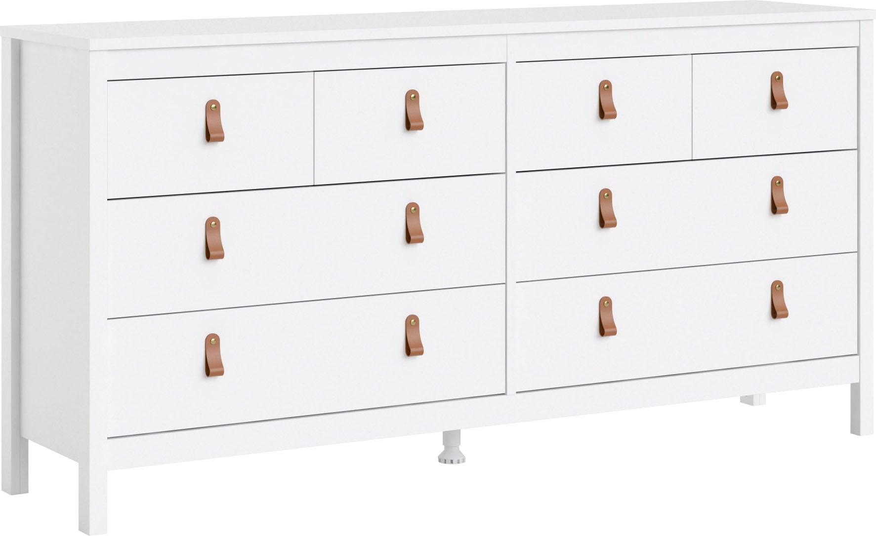 Home affaire Kommode »Madrid, Aufbewahrung, Schubladenschrank, Stauraum«, mit 4 kleinen und 4 großen Schubladen, Breite 160 cm