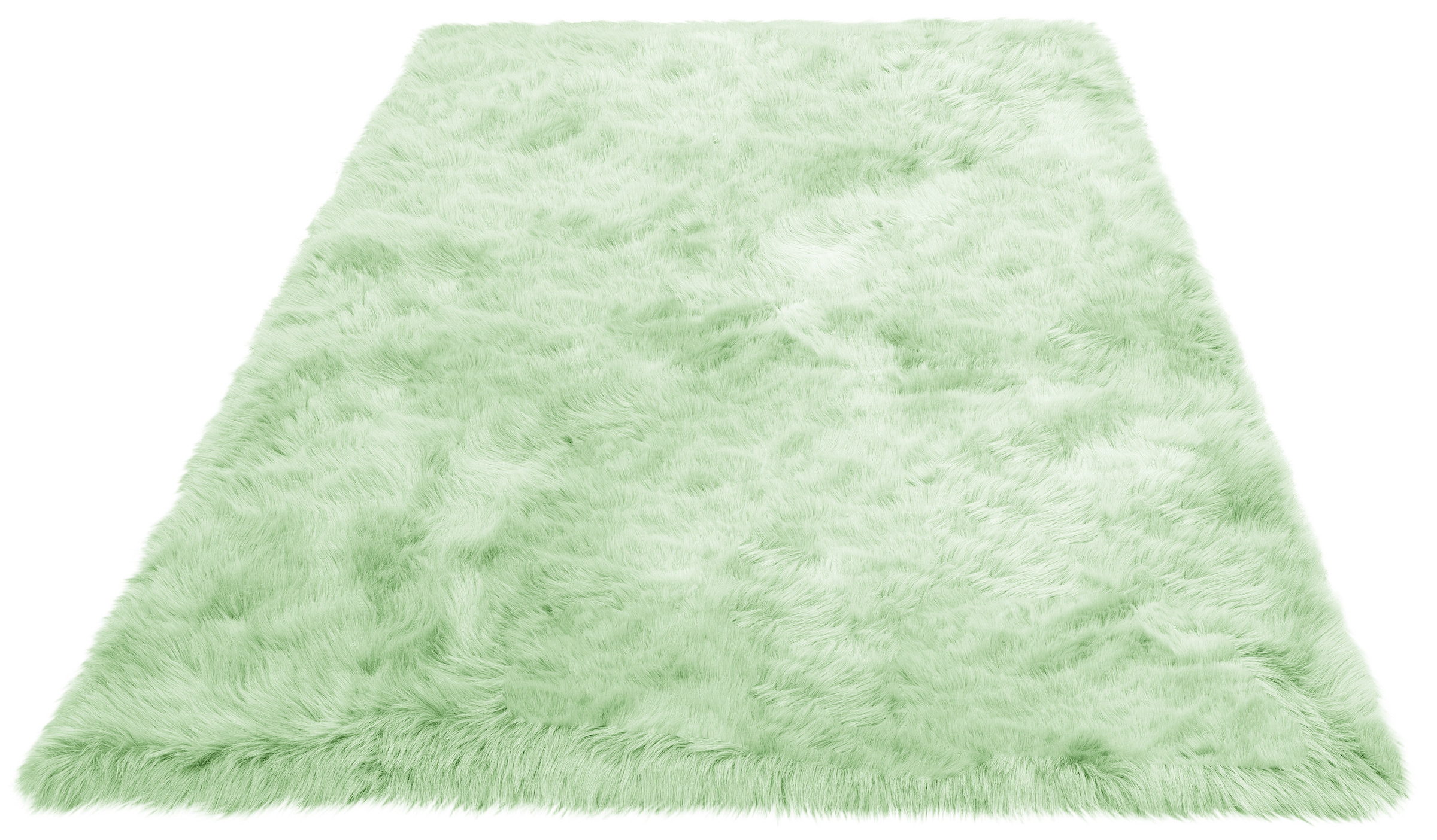 Home affaire Hochflor-Teppich »Valeria Fellteppich kuschelig«, rechteckig, 60 mm Höhe, Kunstfell, weiche Teppiche, Wohnzimmer, Schlafzimmer, Esszimmer