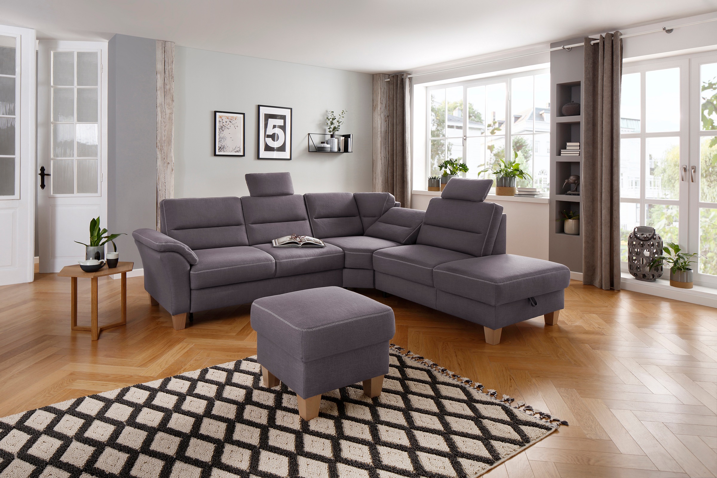 Home affaire Hocker »Soleo«, (Soleo V), passend zum "Solea"-Ecksofa