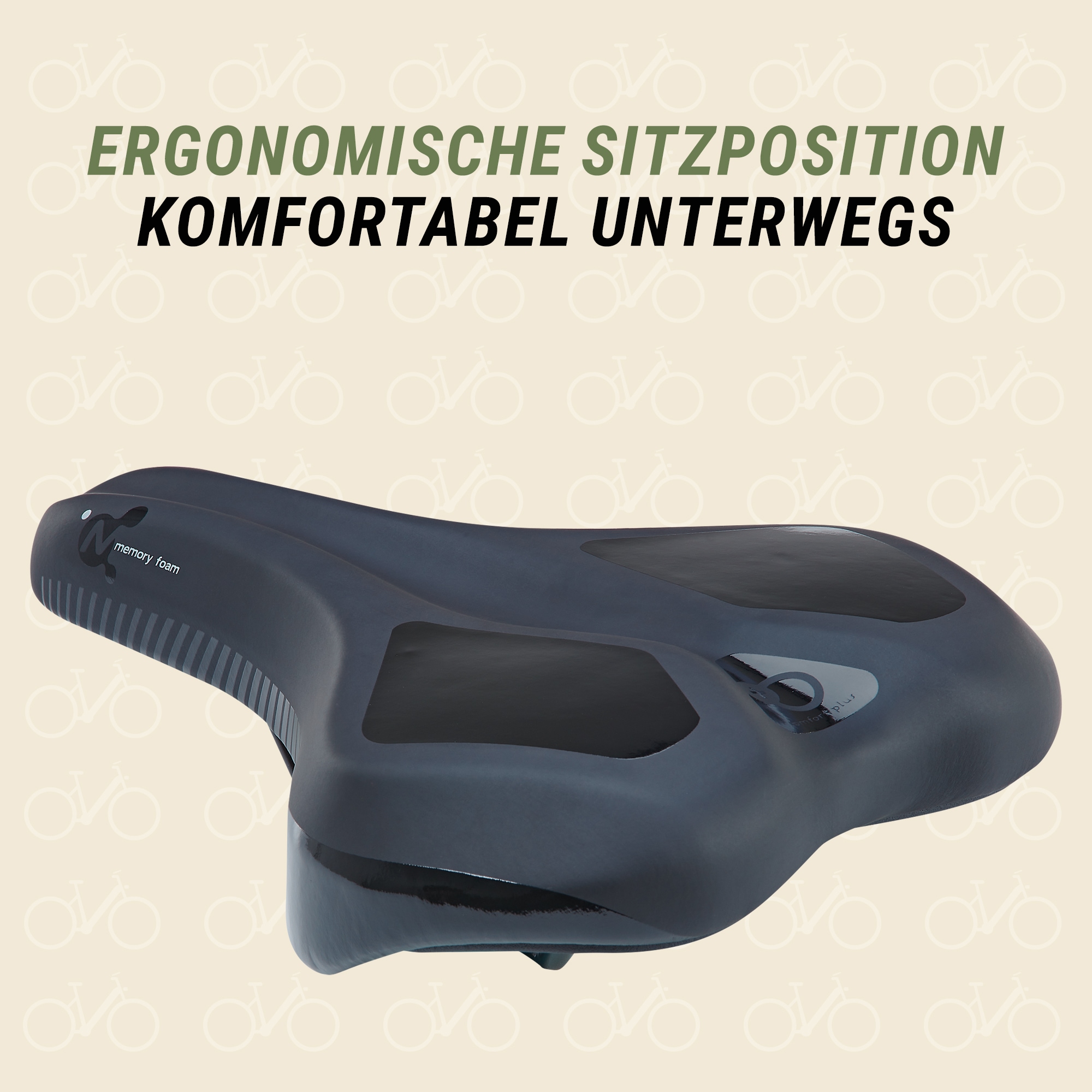 Prophete Fahrradsattel »Citysattel«