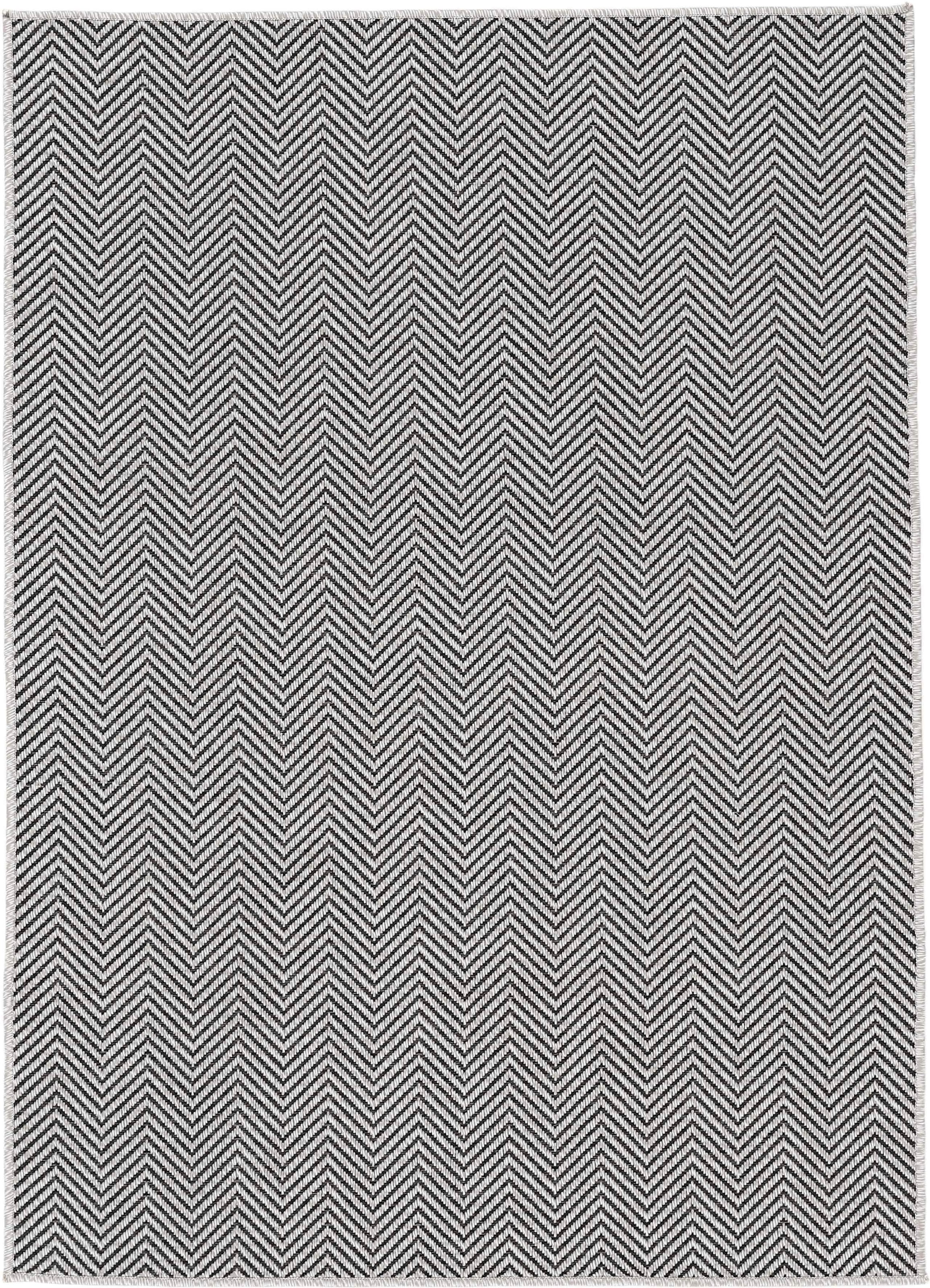 carpetfine Teppich »Boho Flachgewebe, bestellen rechteckig, schnell robustes 106«, Außenbereich bequem Optik, und Sisal UV-beständig