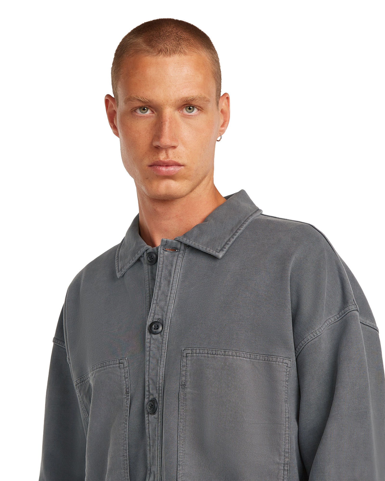 G-STAR Longpullover »Washed Fabric Mix Loose Sweatshirt«