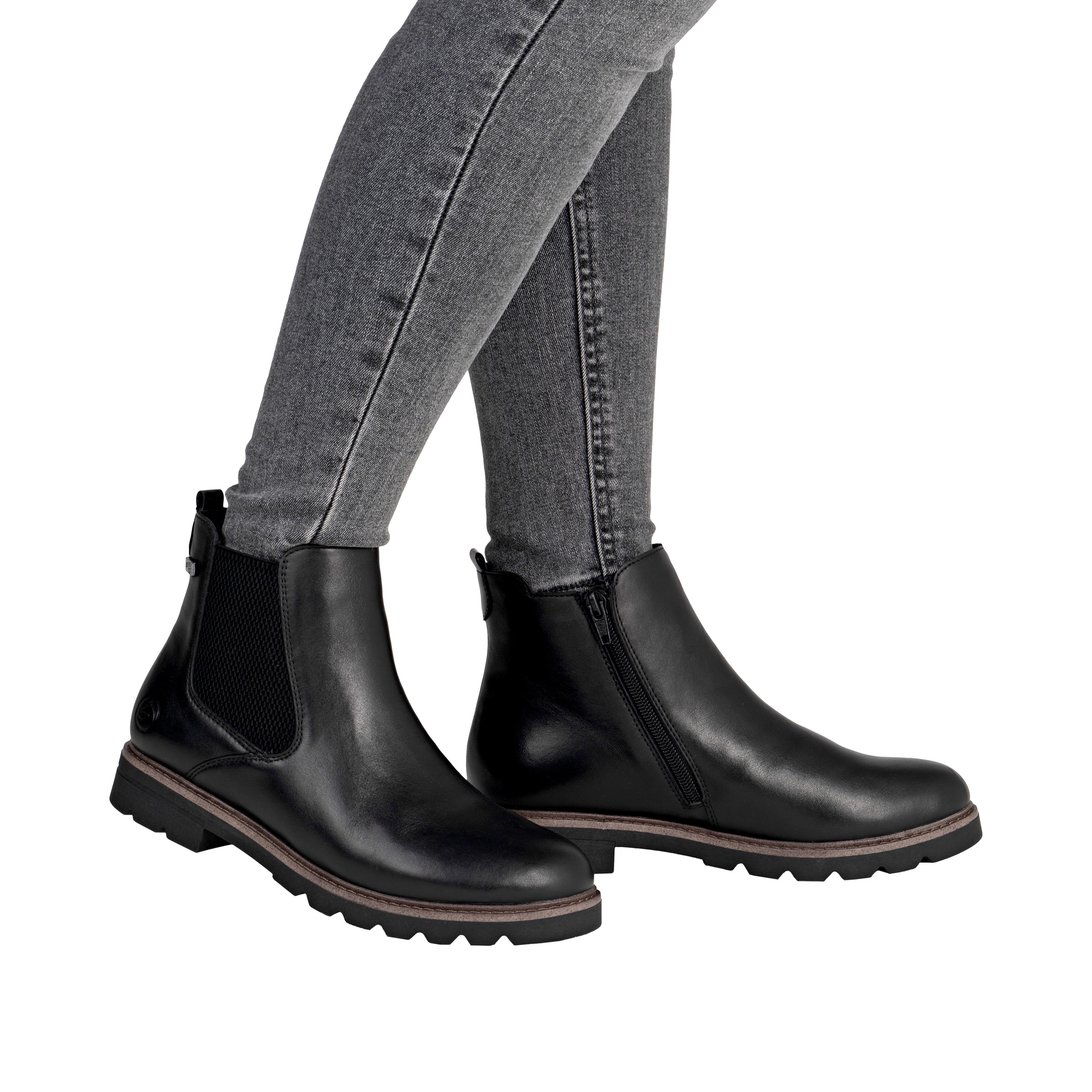 Remonte Chelseaboots, Winterstiefelette, Klassik-Boots mit wasserabweisender TEX-Membran