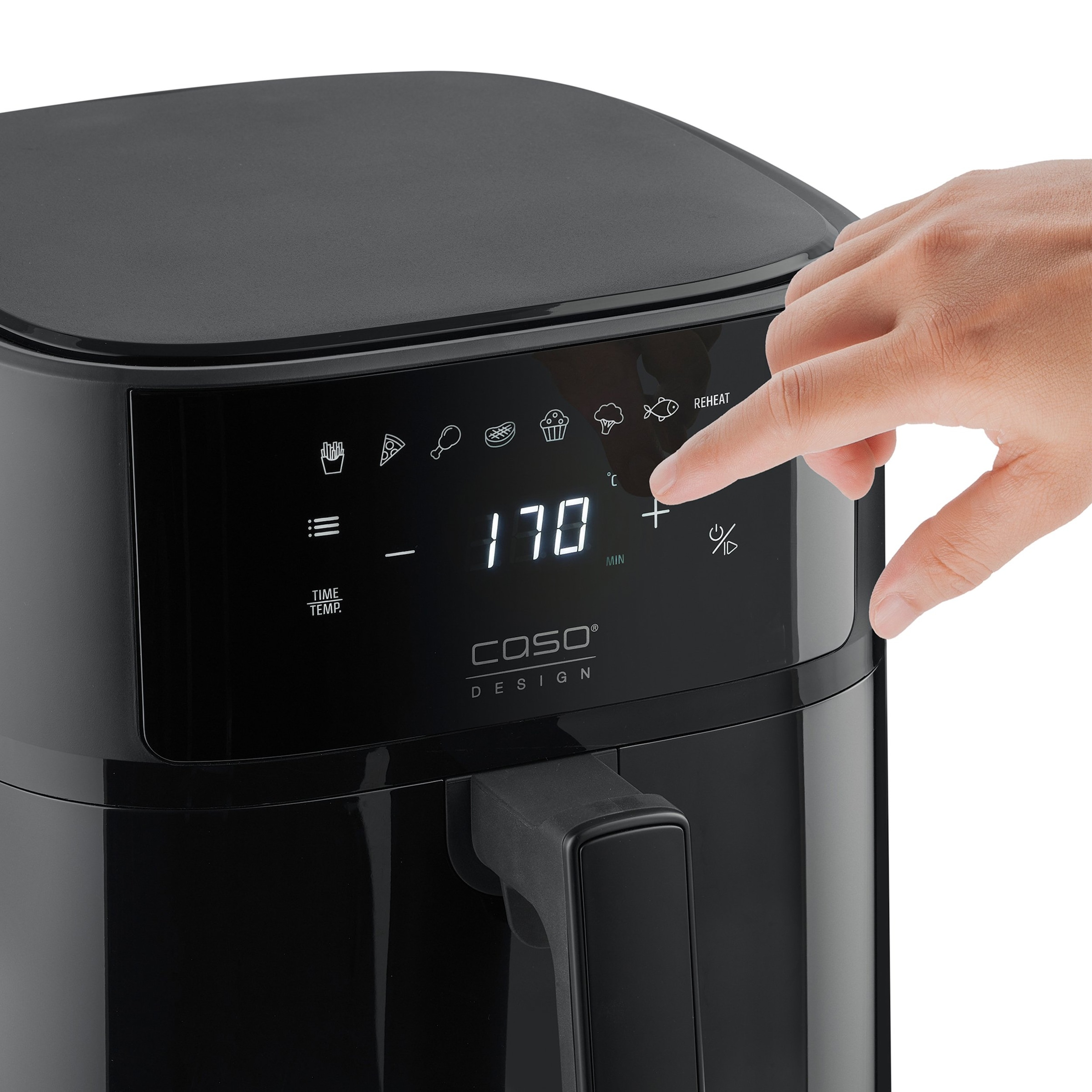 Caso Heißluftfritteuse »3185 Design AirFry 6.0« 1700 W Fassungsvermögen 0 l