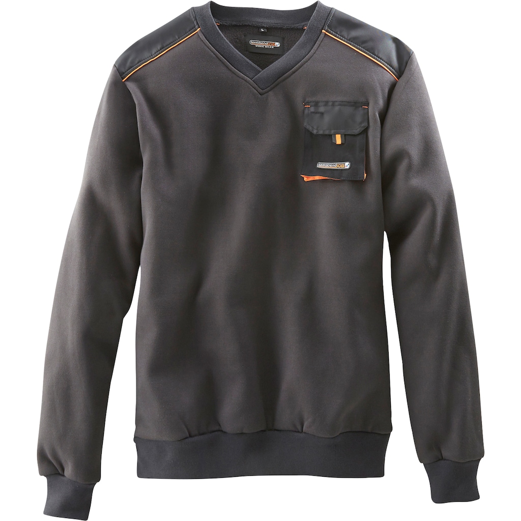 Terrax Workwear V-Ausschnitt-Pullover, Gr. S - 4XL