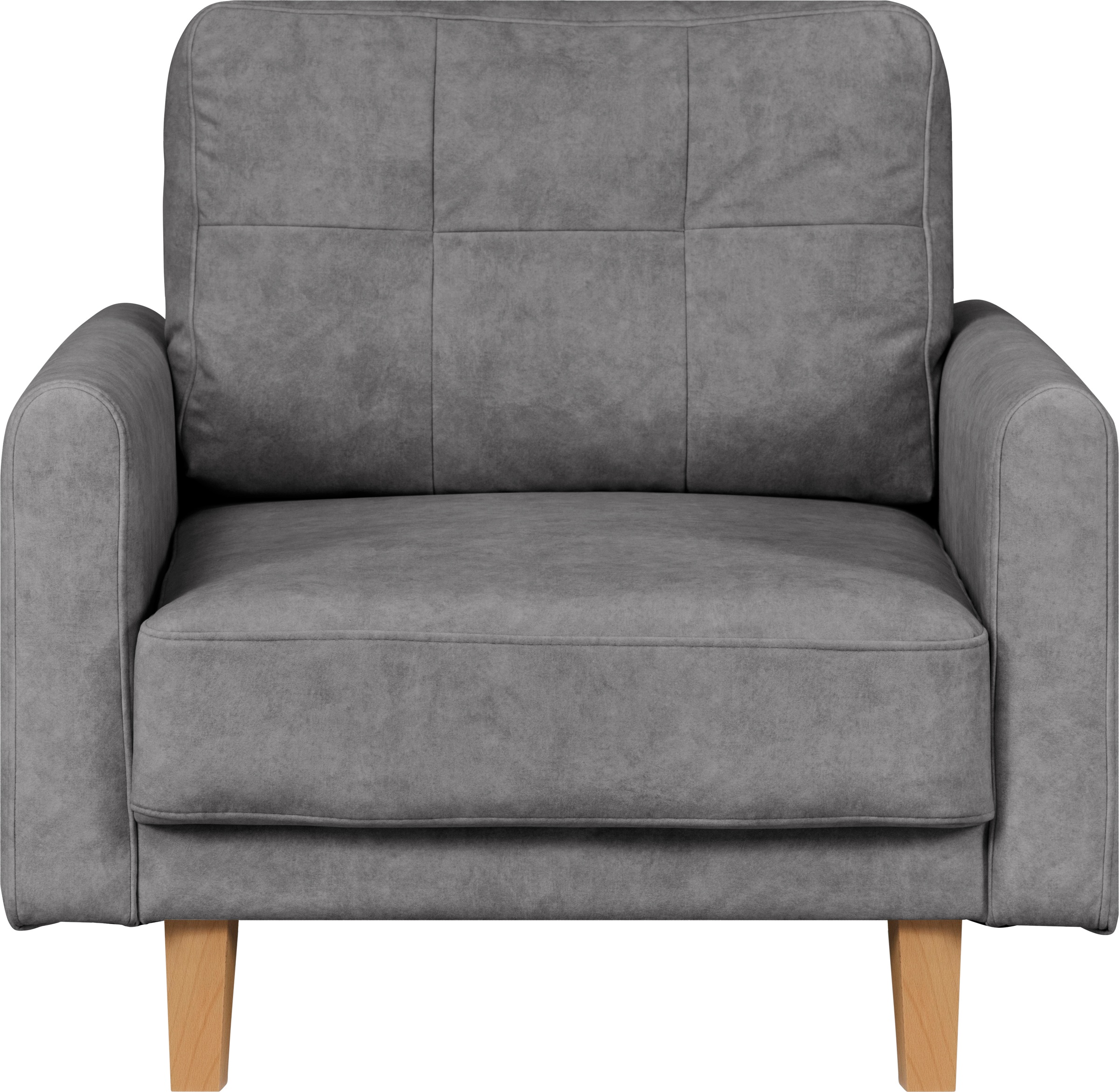Home affaire Sessel »TRIPLO Relaxsessel mit Wellenunterfederung, Maße B/T/H: 95/100/89 cm«, Polstersessel mit Steppung im Rückenkissen, hohe Qualität