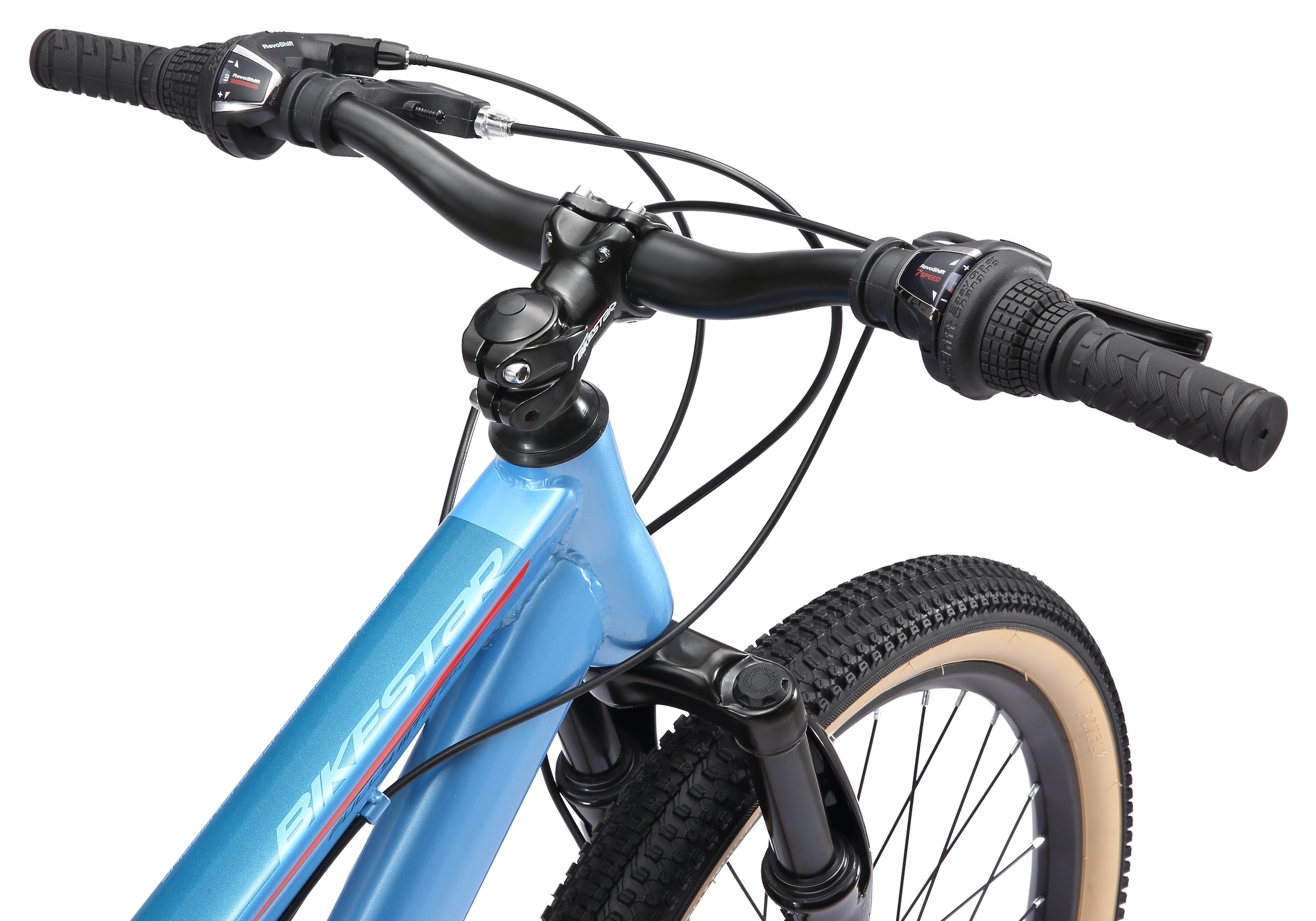 Bikestar Jugendfahrrad 21 Gang Shimano RD-TY21 Schaltwerk Kettenschaltung