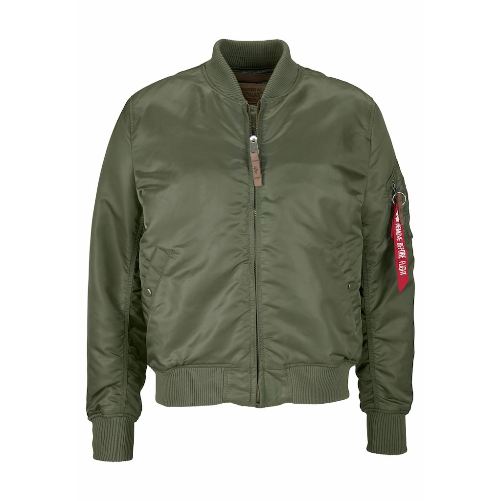 Alpha Industries Bomberjacke »MA-1 VF59 LONG«, ohne Kapuze, gefüttert