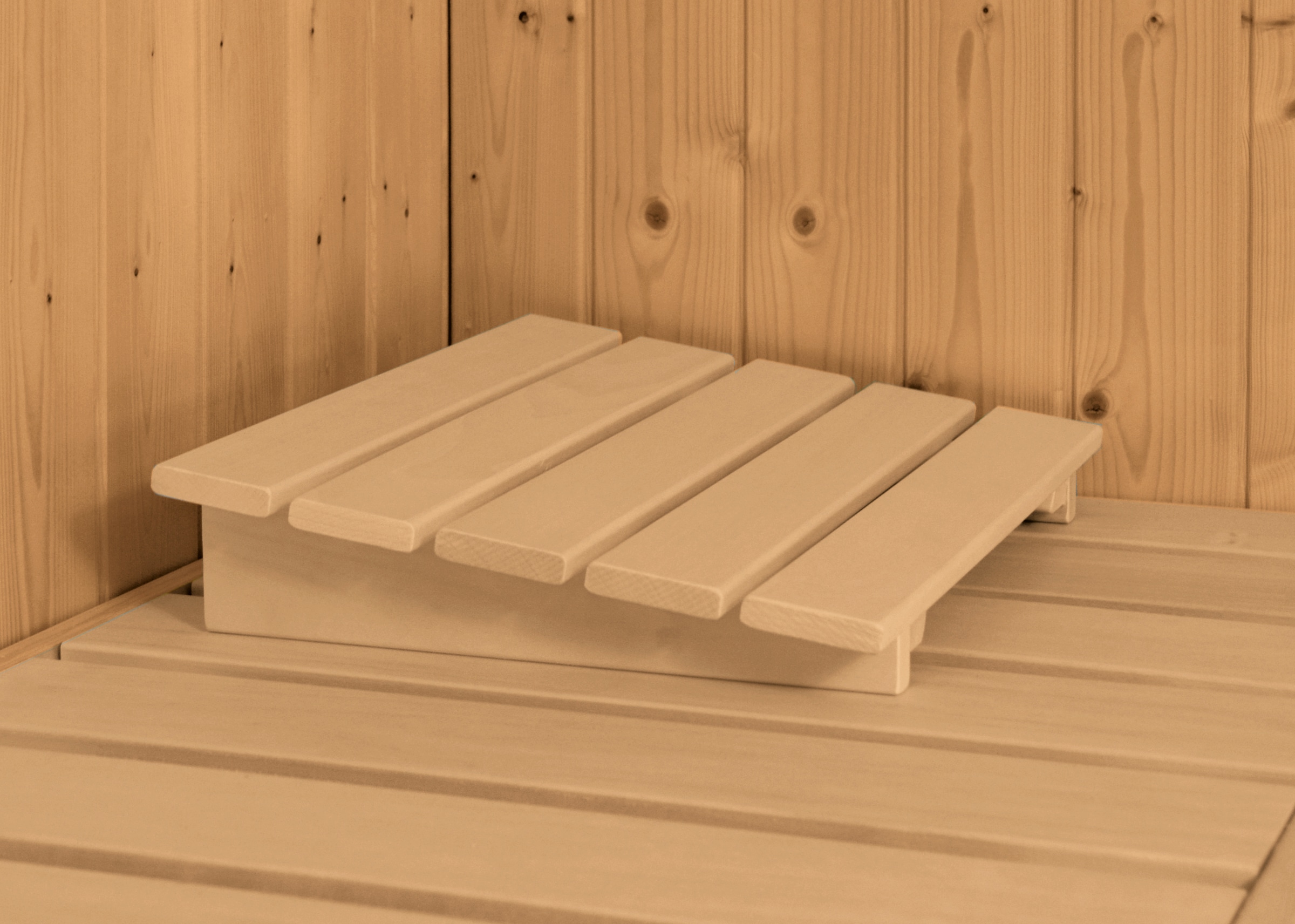 Karibu Sauna »Sanna 2«, 9-kW-Bio-Ofen mit externer Steuerung