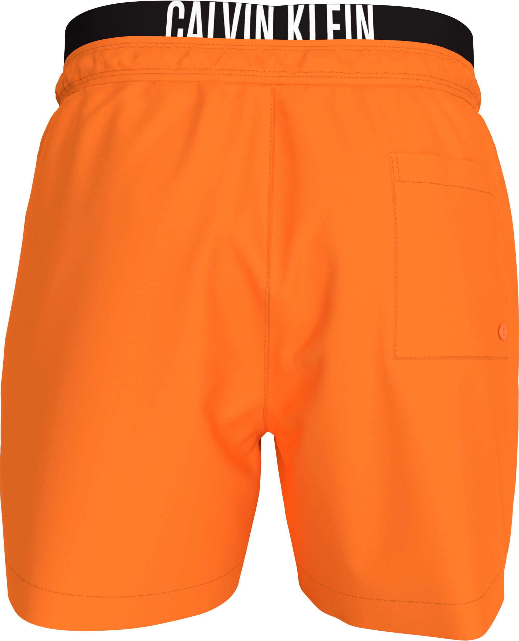 6. Bild von Calvin Klein Swimwear Badeshorts »MEDIUM DOUBLE WB«, mit doppeltem Bund