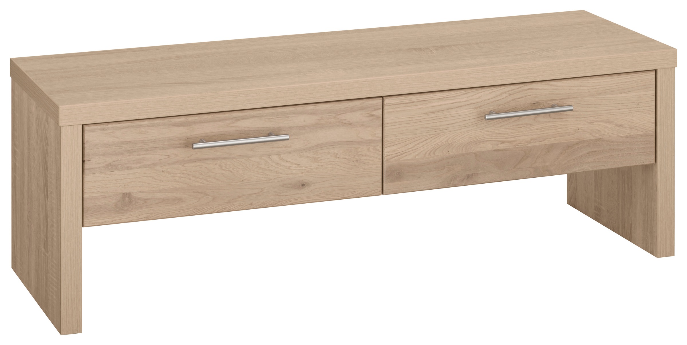 VOGL MÖBELFABRIK Schuhbank »Toronto« Breite 80cm/120cm, Made in Germany, Teilmassiv Sonoma eichefarben