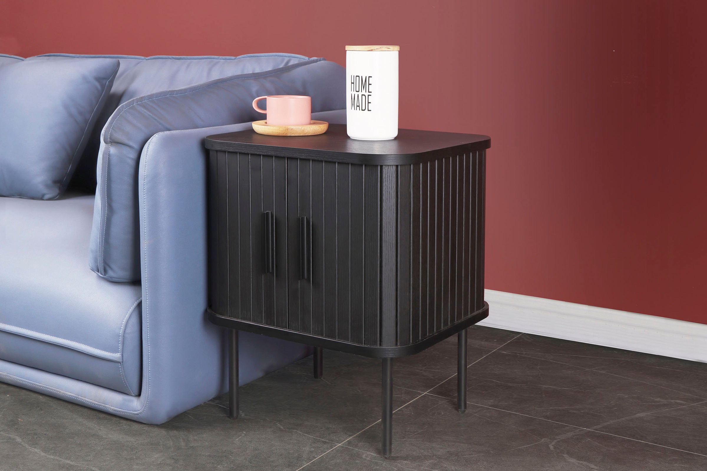 Home affaire Nachtkommode 2 Schiebetüren günstig online kaufen