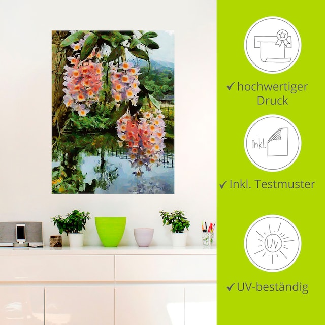 Artland Wandbild »Blühender tropischer Baum II«, Baumbilder, (1 St.), als  Alubild, Leinwandbild, Wandaufkleber oder Poster in versch. Größen online  kaufen