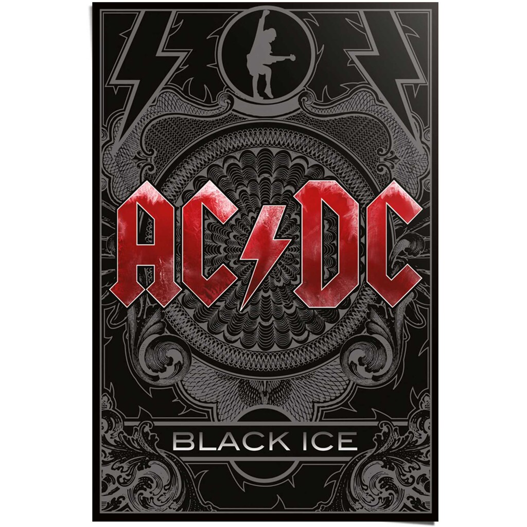 Reinders! Poster »AC/DC Black ice«, (1 St.)