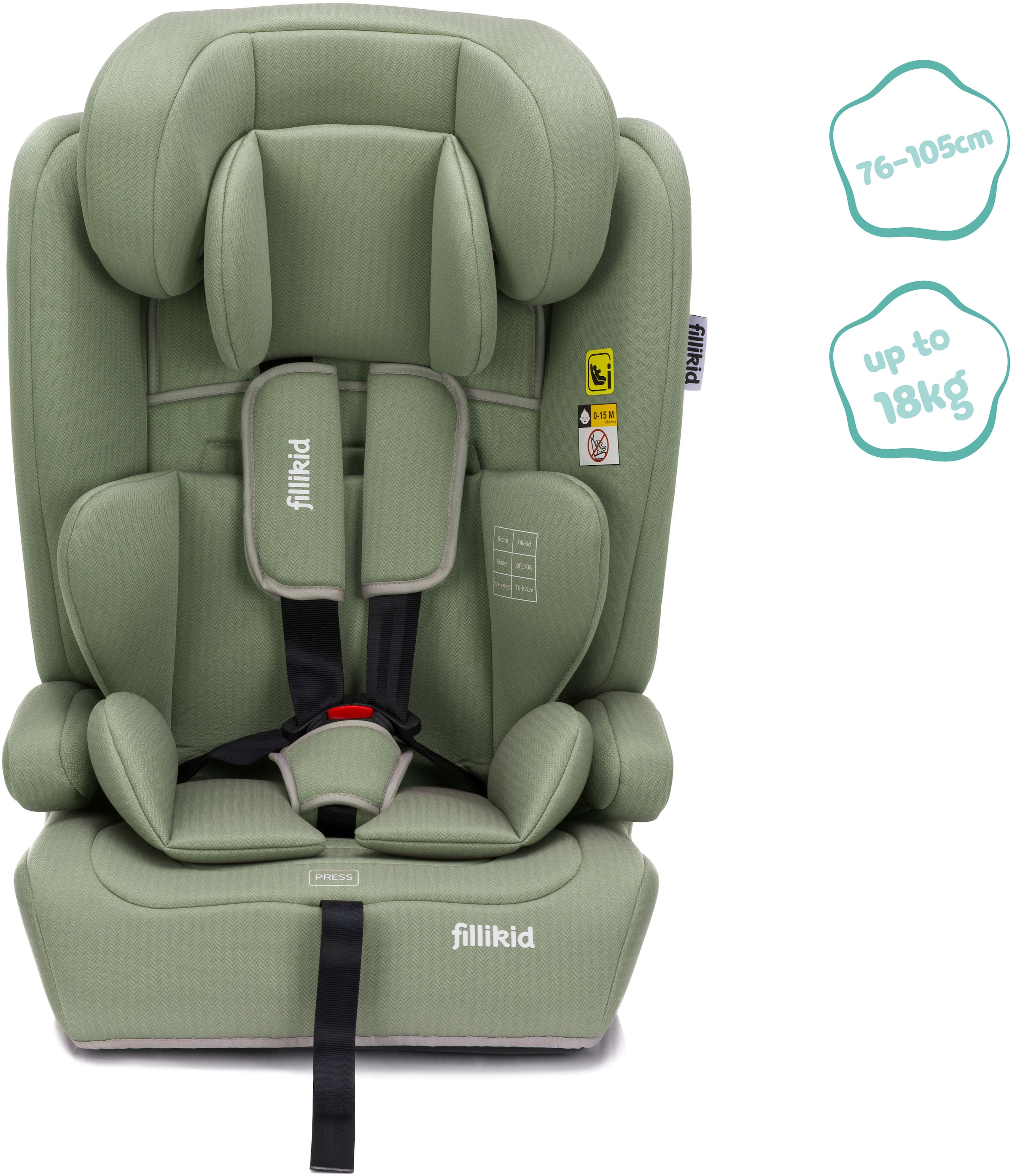 Fillikid Autokindersitz »Olli«