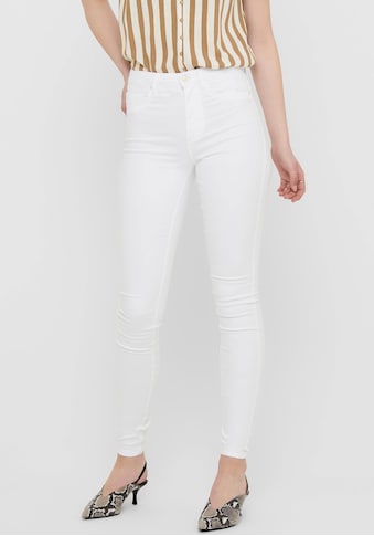 ONLY Skinny-fit-Jeans »ONLROYAL HW SK JEANS DNM WHITE NOOS« kaufen