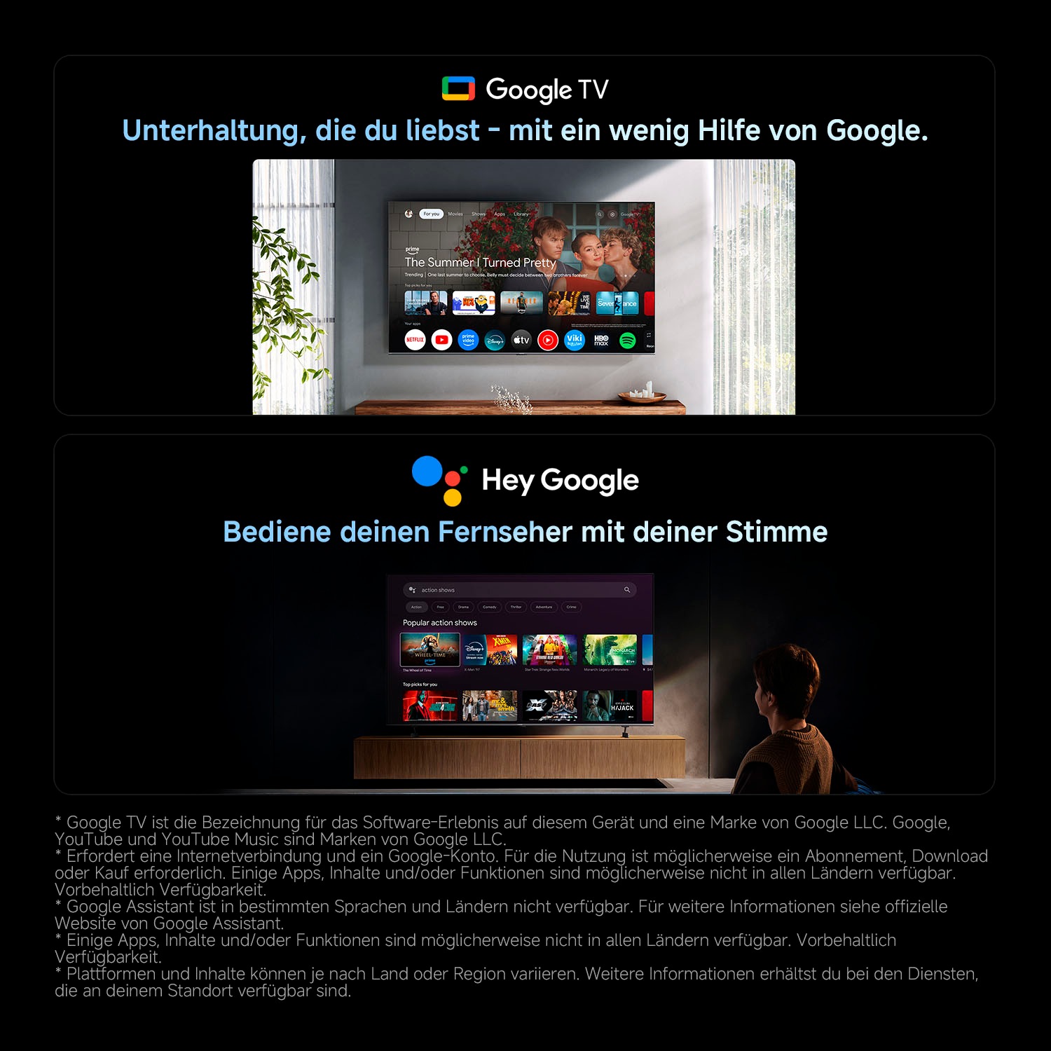 Xiaomi QLED Mini LED-Fernseher »L55MB-SEU« 138 cm/55 ″ Smart-TV Xiaomi TV S Pro Mini LED 55 (2026)