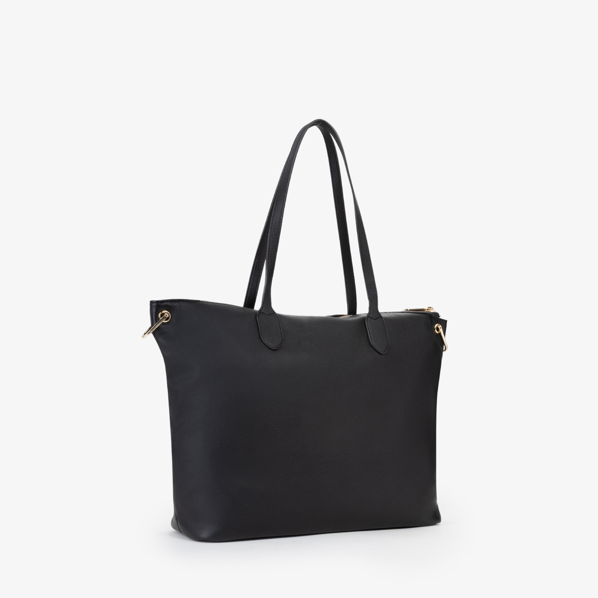 VALENTINO BAGS Shopper »DEA RE« Damen Umhängetasche, Handtasche mit goldfarbenem Logoschriftzug