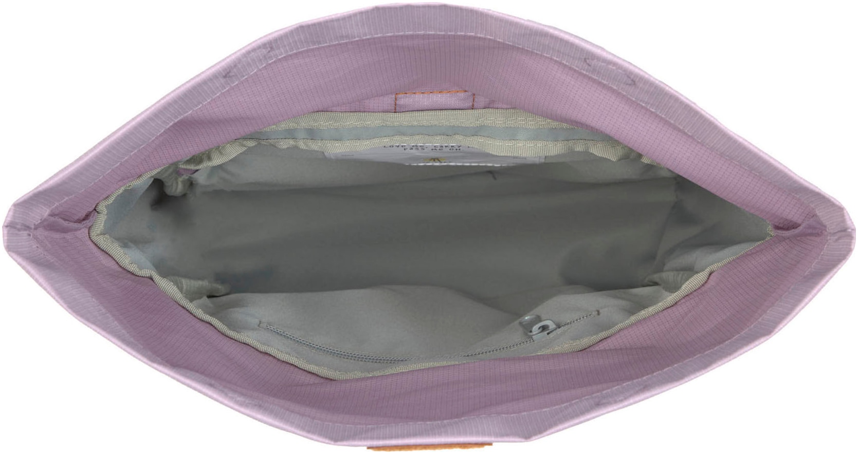 LÄSSIG Kinderrucksack »Little Gang, Mini Rolltop Backpack, lilac« Reflektoren aus recycelten PET-Flaschen