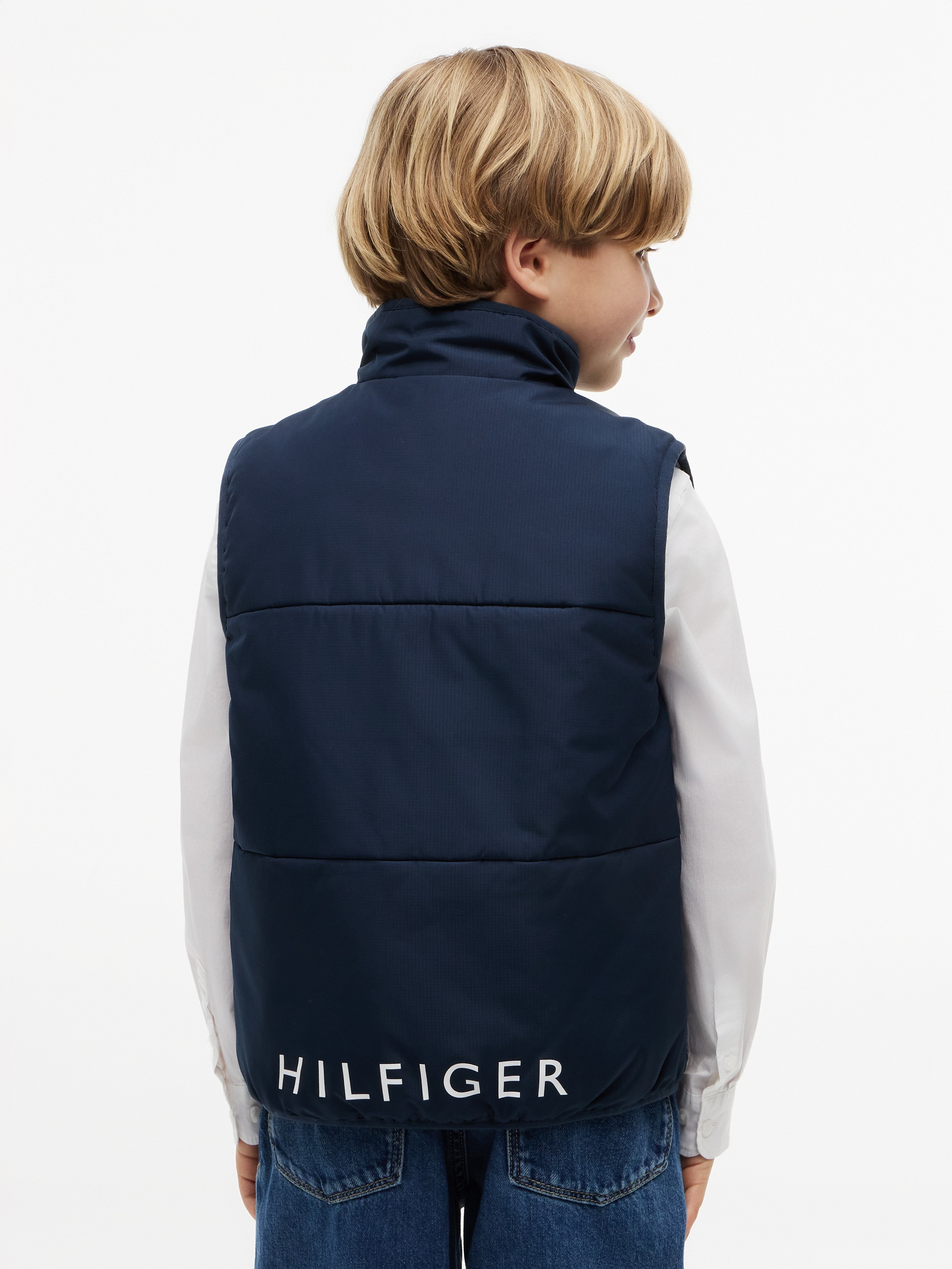 Tommy Hilfiger Steppweste Kinder bis 16 Jahre, Druck