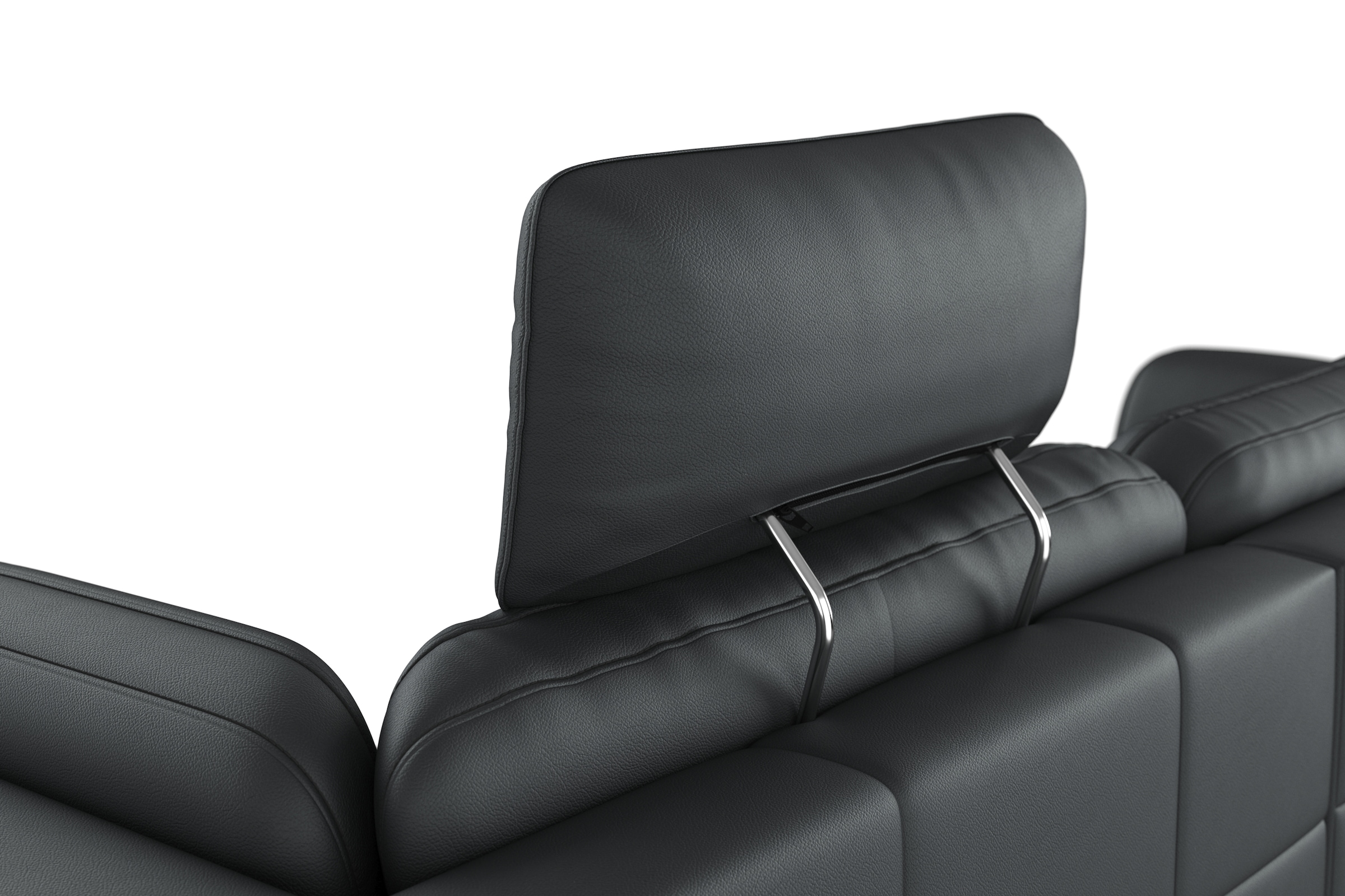sit&more Ecksofa »Bendigo L-Form«, inklusive Sitztiefenverstellung, Bodenfreiheit 15 cm, in 2 Fußfarben