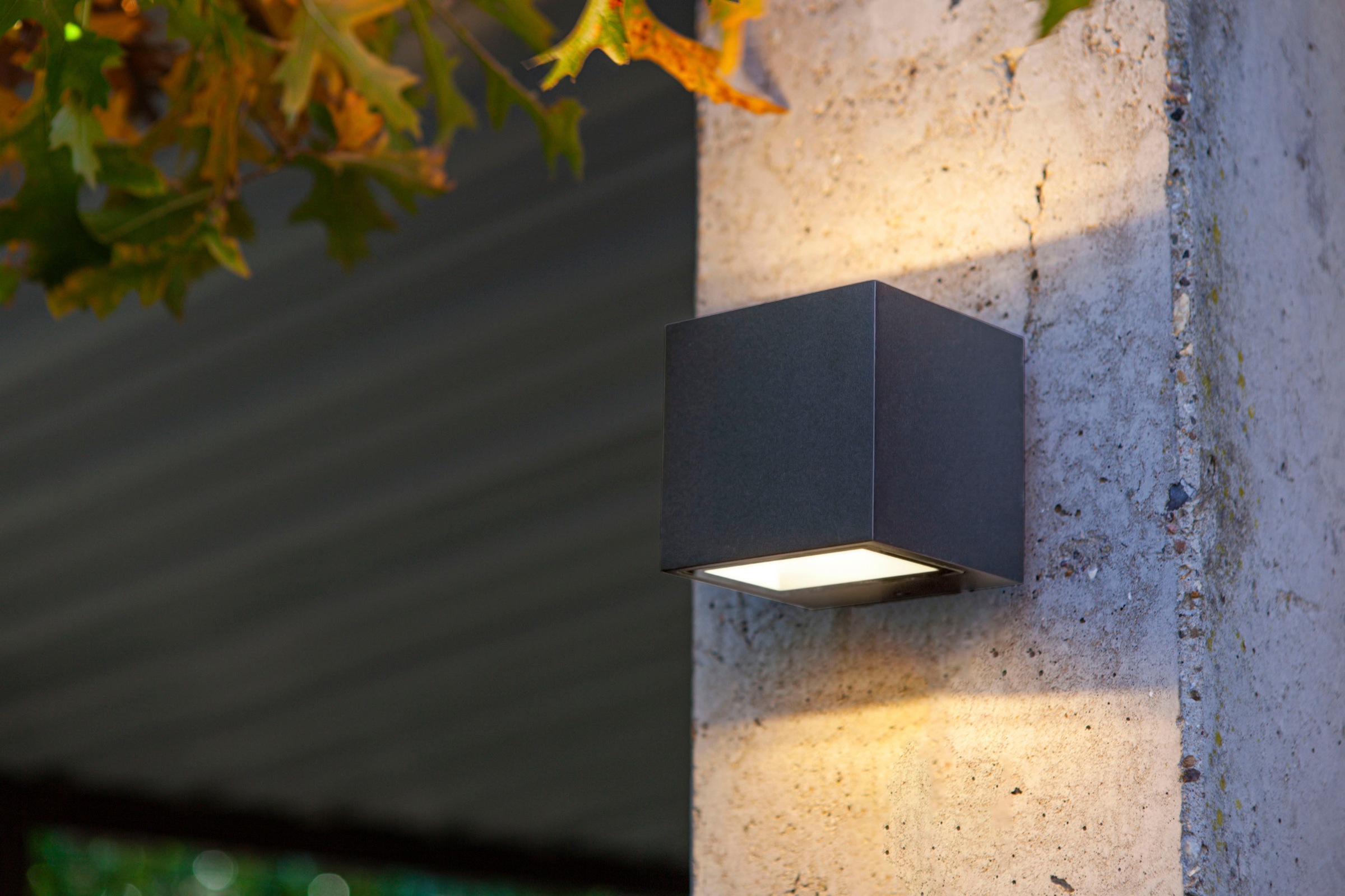 LUTEC LED Außen-Wandleuchte »GEMINI«, Leuchtmittel LED-Modul | LED fest integriert