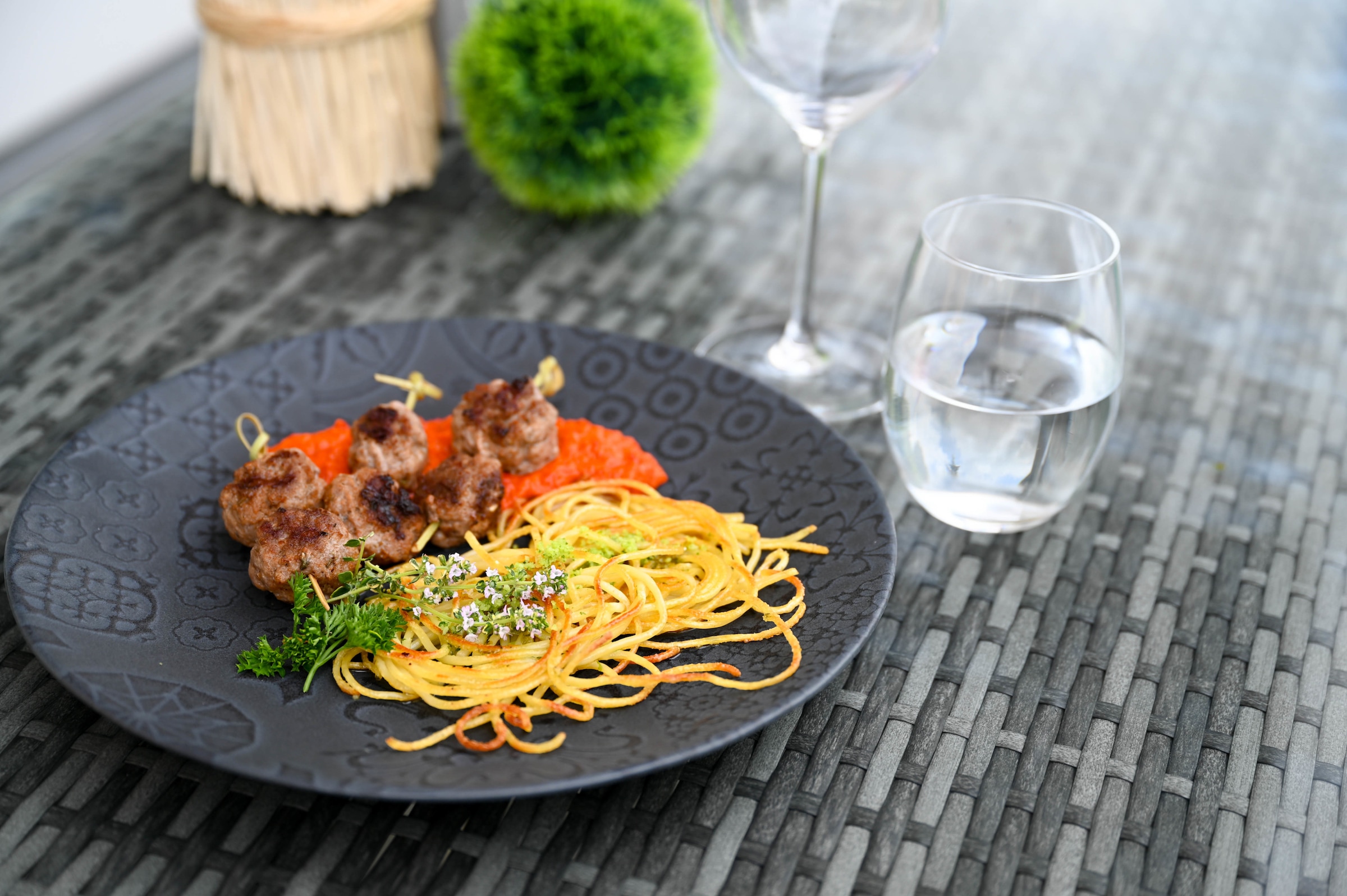 MÄSER Tafelservice »TRAD. TILES SCHWARZ, Geschirr Set, Steinzeug« günstig online kaufen