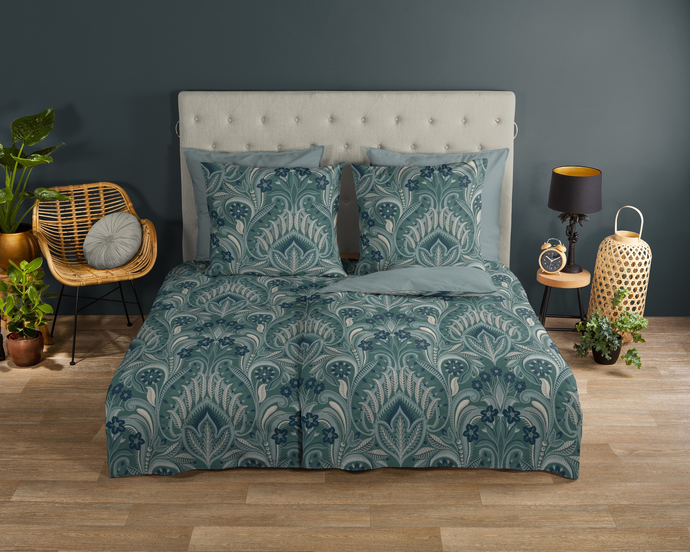 good morning Wendebettwäsche »Nolamu« 2 Stk. tlg. 100% Baumwolle, Renforcé, günstig online kaufen