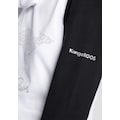 KangaROOS Sweatshirt, mit kontrastfarbenen Ärmeln im neuen Colour-Blocking-Design