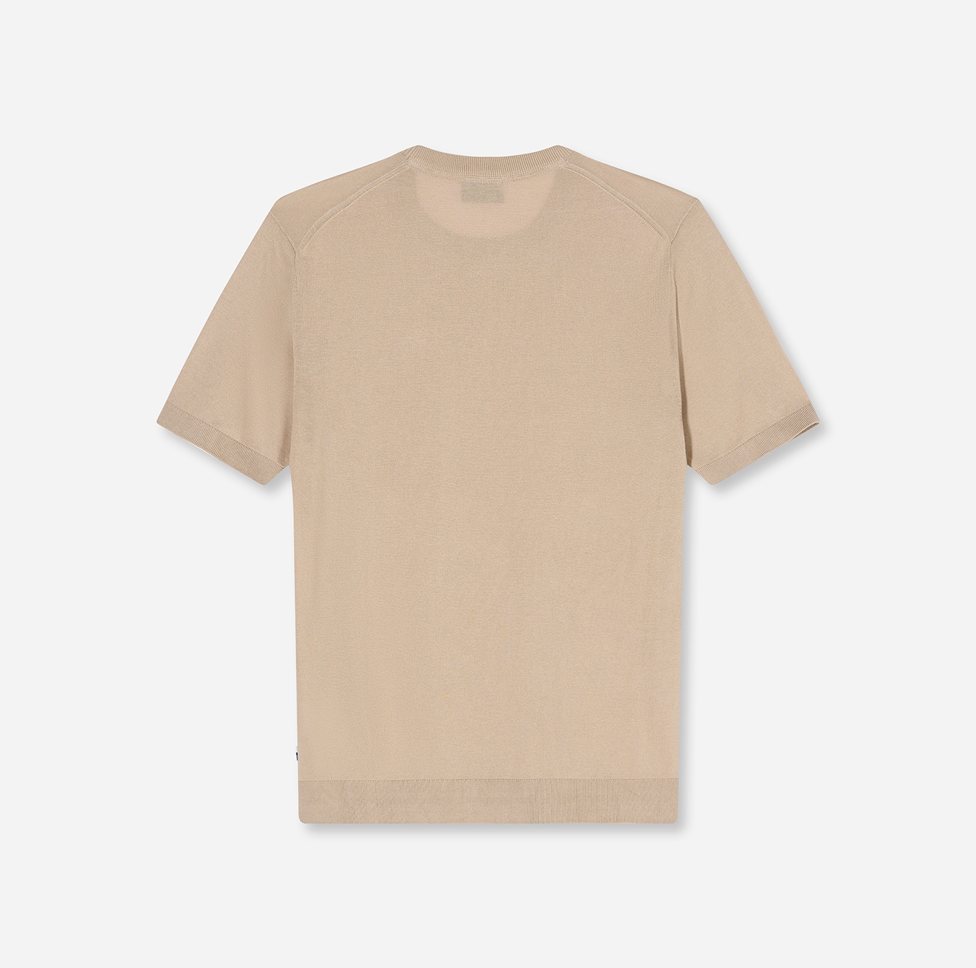 OLYMP T-Shirt Rundhals, Strick, normale Passform