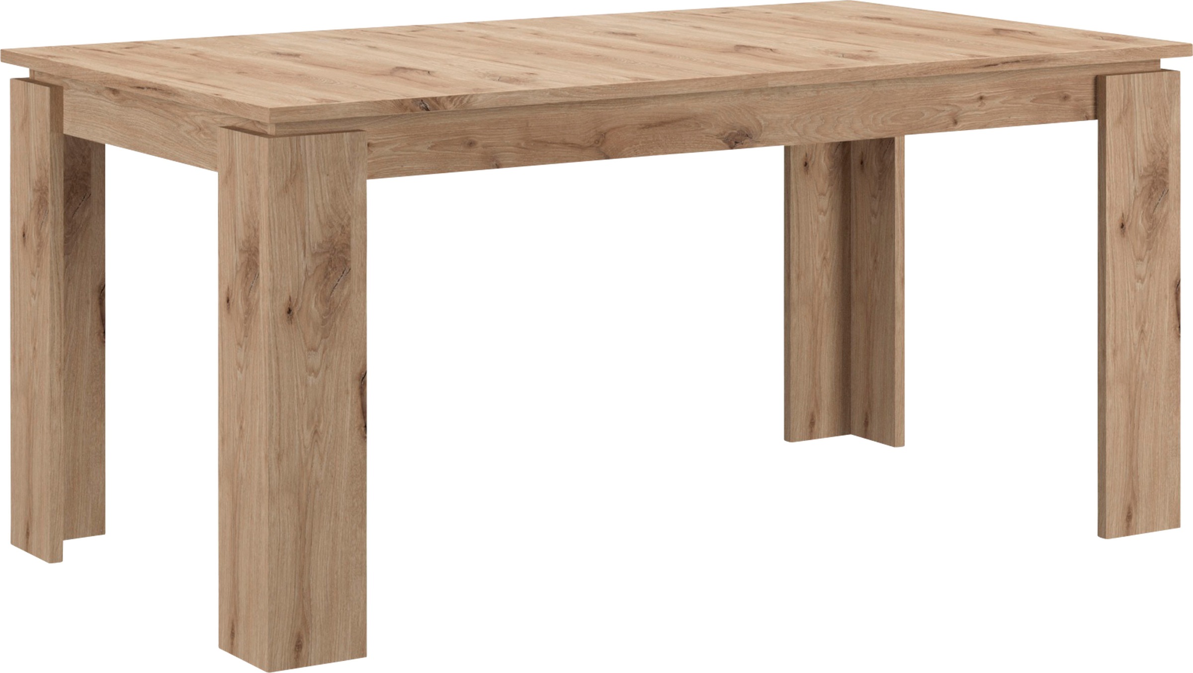 INOSIGN Esstisch »Kalmar, rechteckig, 160 cm ausziehbar auf 200 cm, inkl. E günstig online kaufen