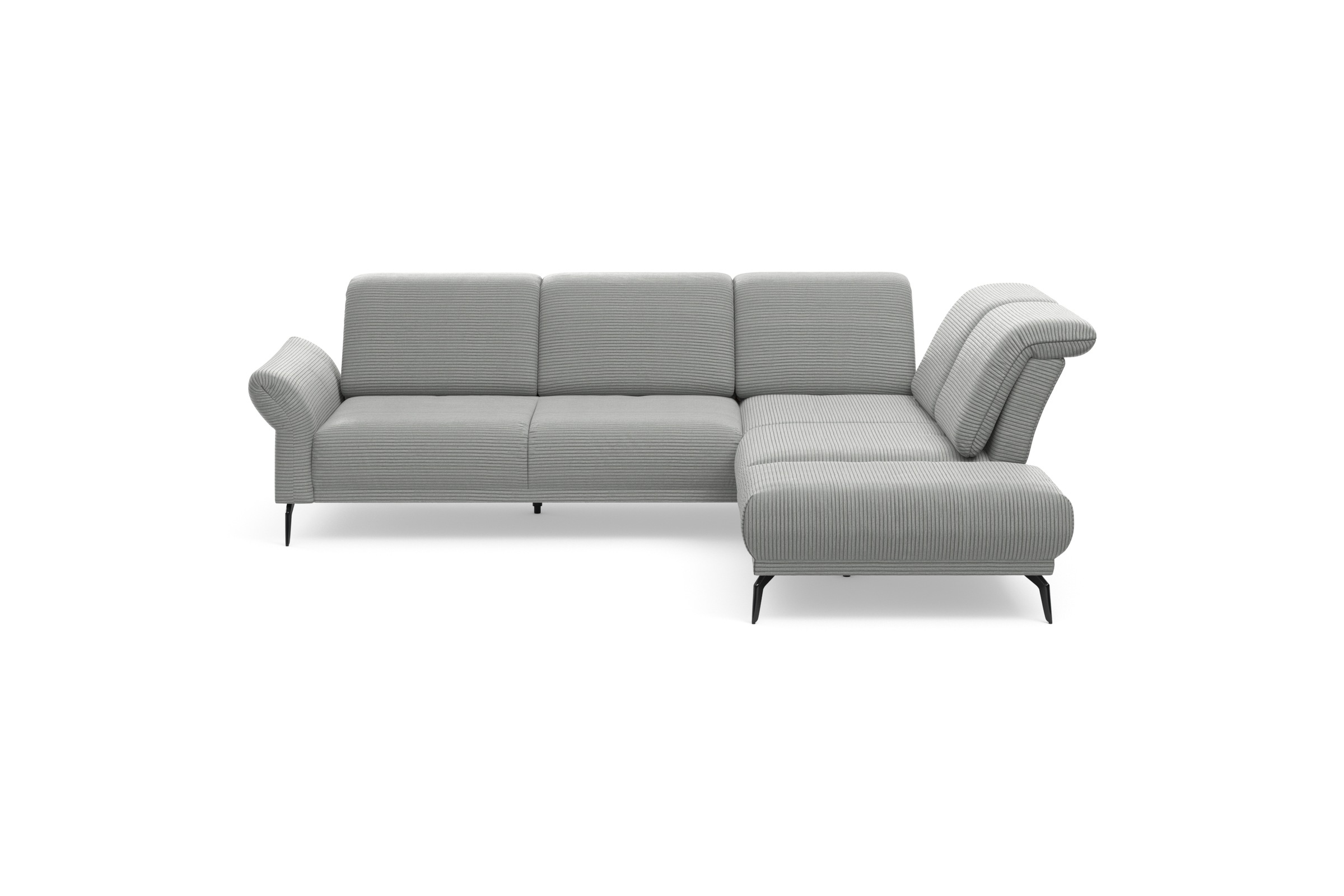 Home affaire Ecksofa »Coco L-Form« Sitztiefen-, Arm- und Kopfteilverstellun günstig online kaufen