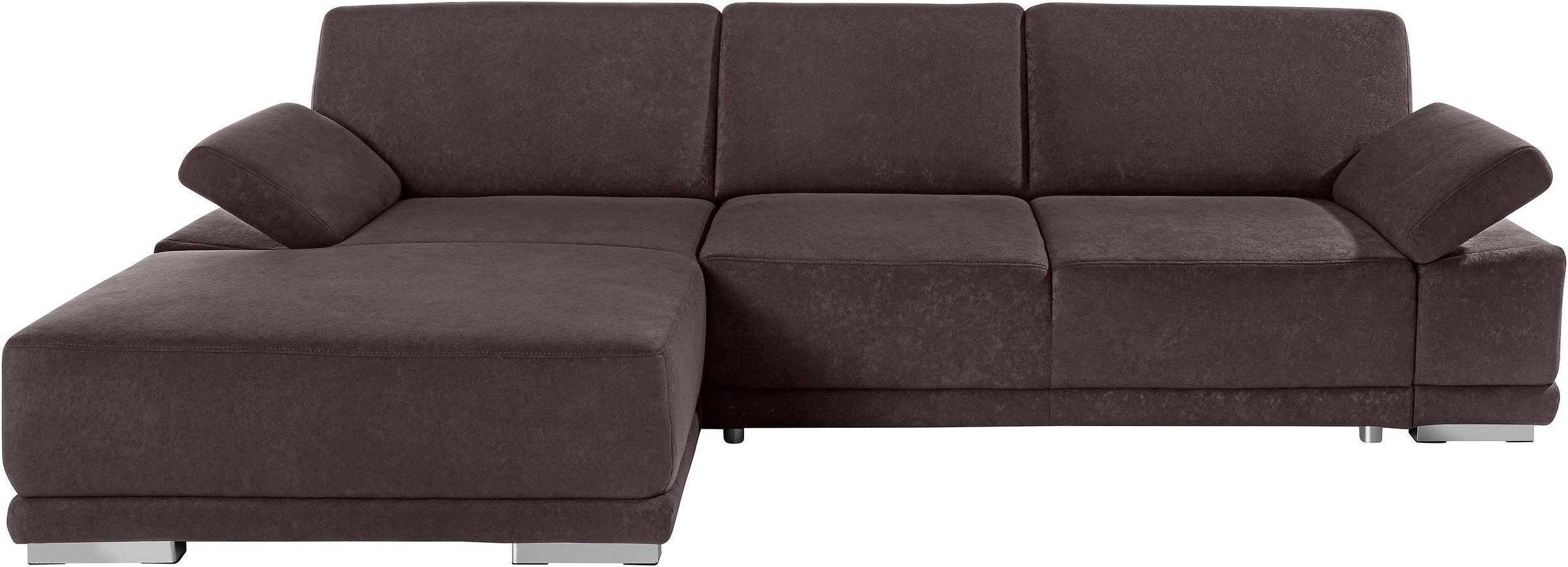 sit&more Ecksofa »Coria L-Form«, mit XL-Recamiere, wahlweise mit Bettfunktion