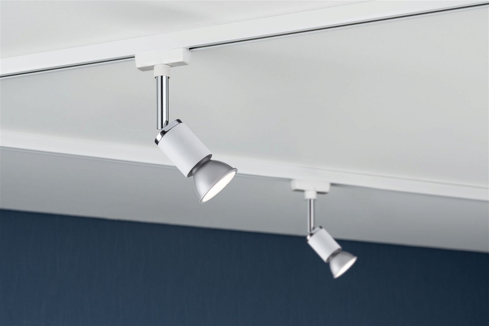 Paulmann Schienensystem-Leuchten »URail Schienenspot Pure II Einzelspot GU10 max. 10W 230V«, dimmbar 230V, GU 10