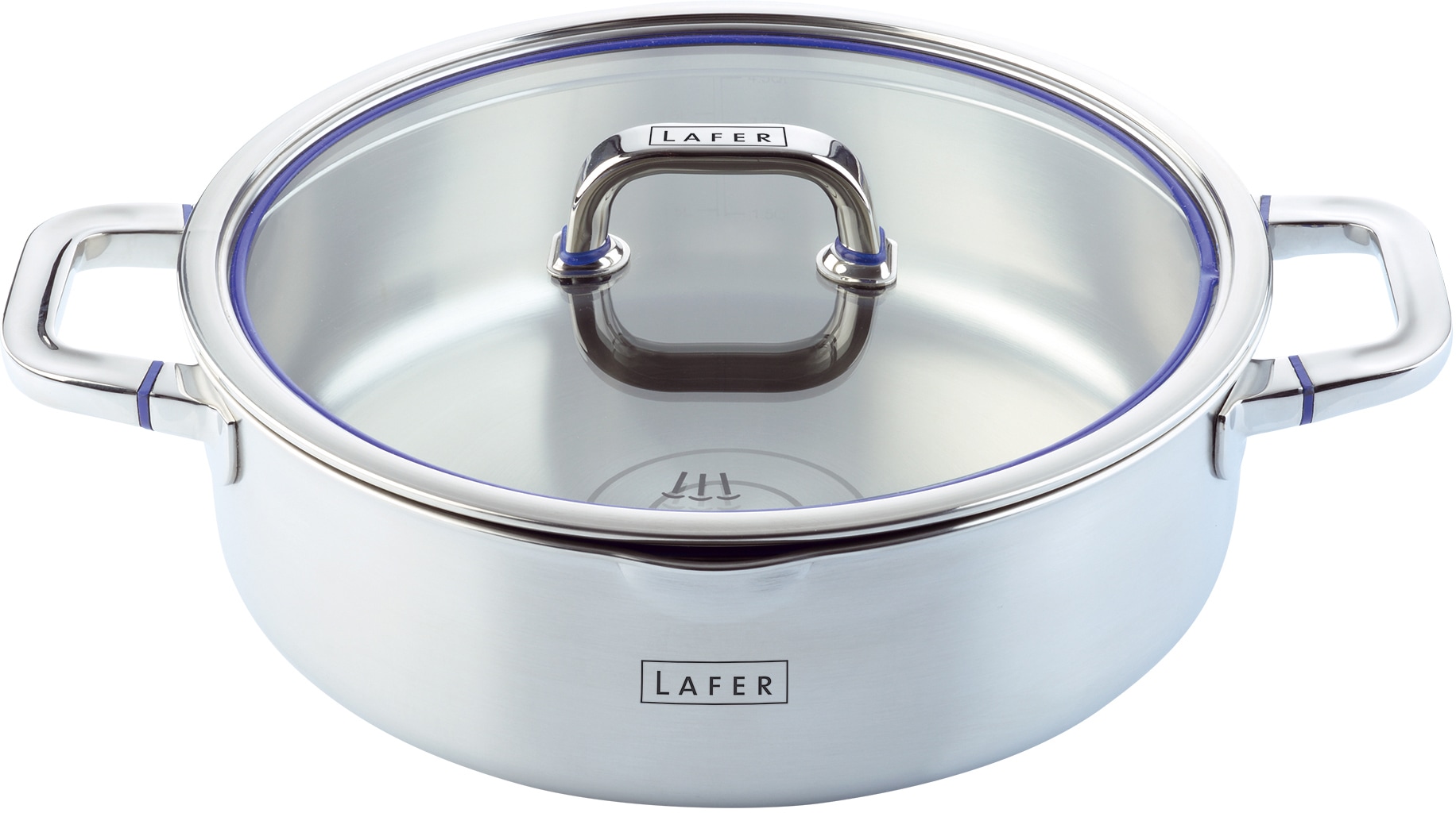 Johann Lafer Bratentopf »Lafer« Edelstahl 18/10 1 Stk. tlg. Ø 28 cm, Indukt günstig online kaufen