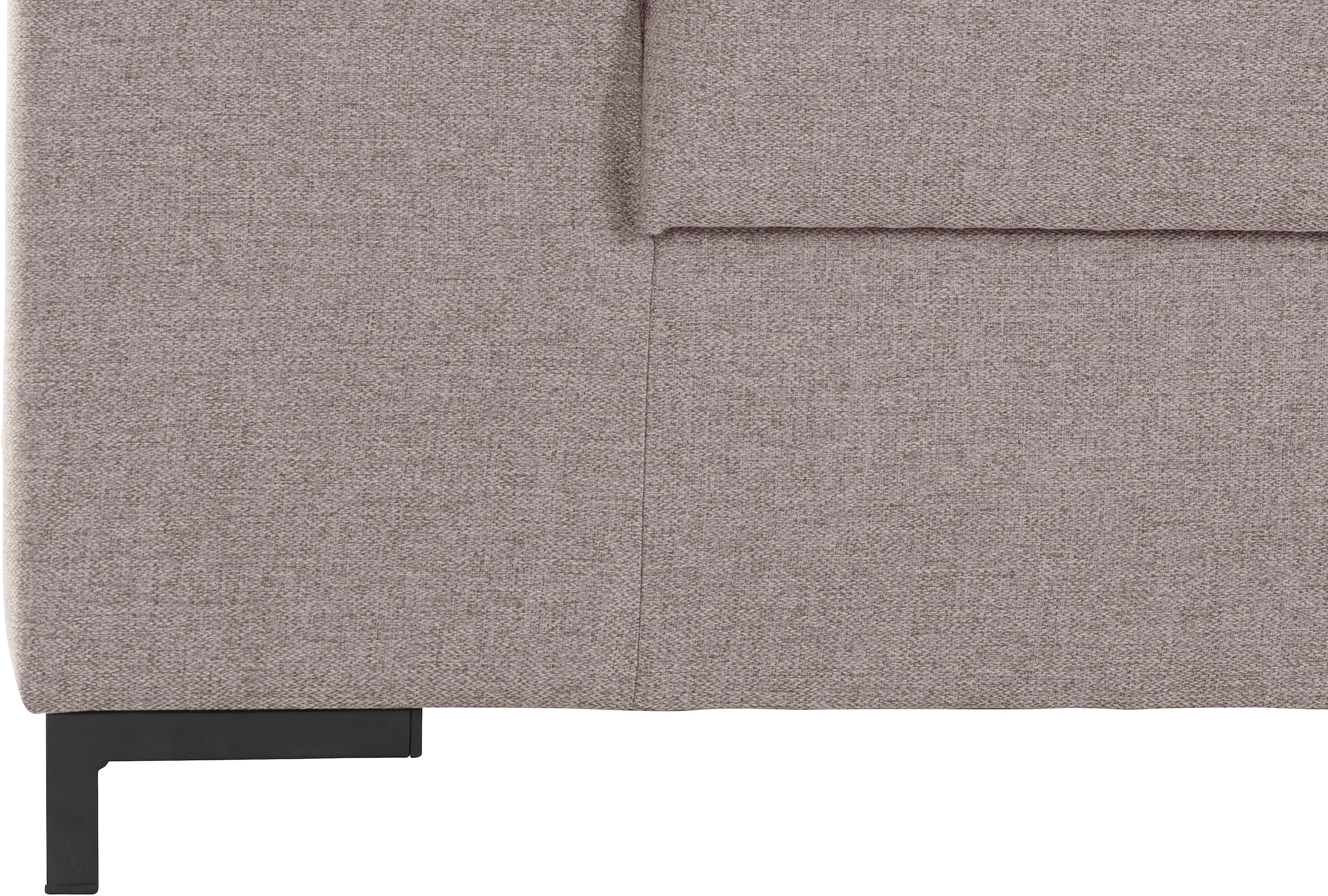 DOMO collection 2-Sitzer »Ledas kubisch und komfortabel, flache Armlehnen, eleganter Fuß,«, in vielen Farben erhältlich