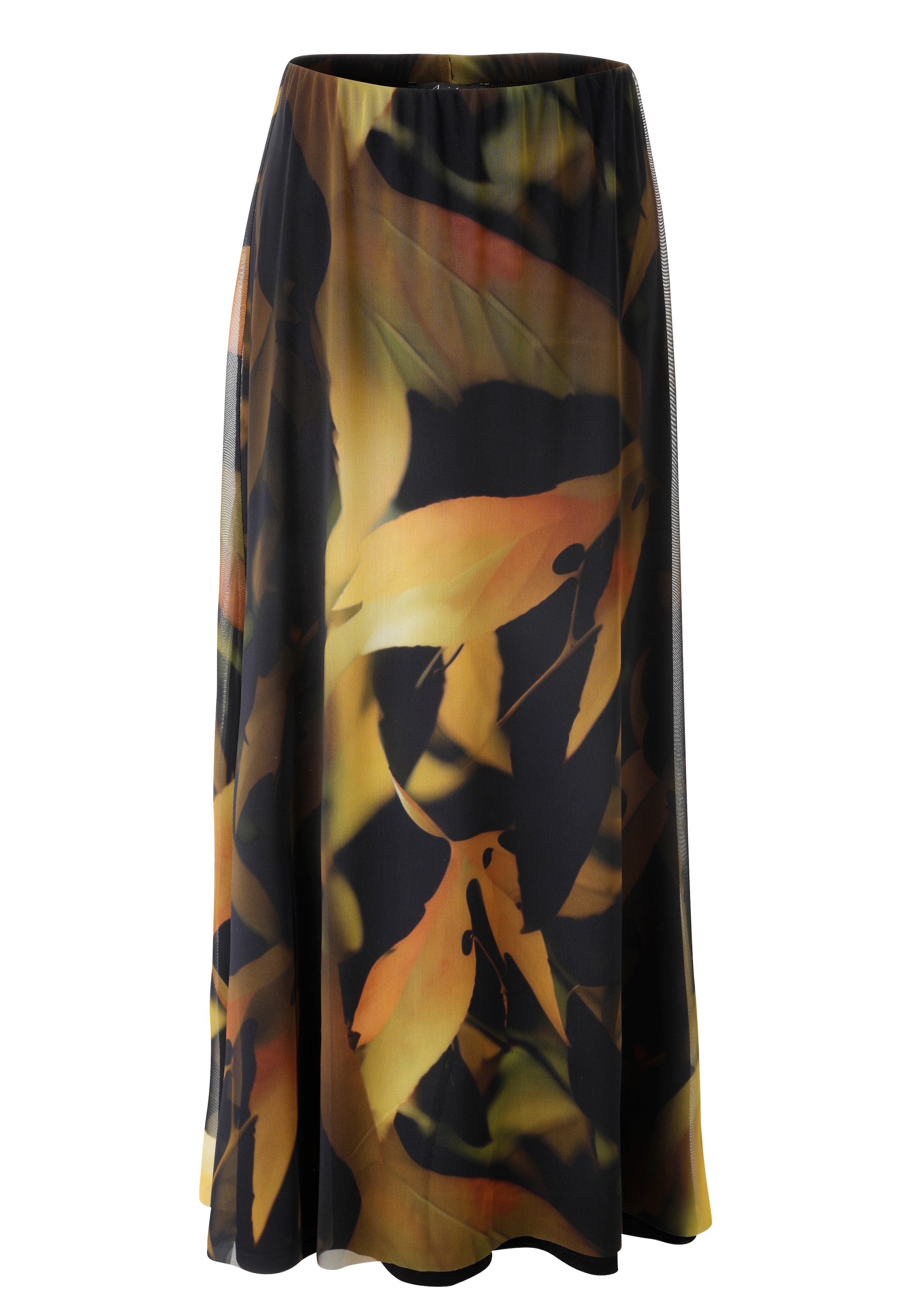 Aniston SELECTED Maxirock, mit farbharmonischen Batikdruckdessin - NEUE KOLLEKTION