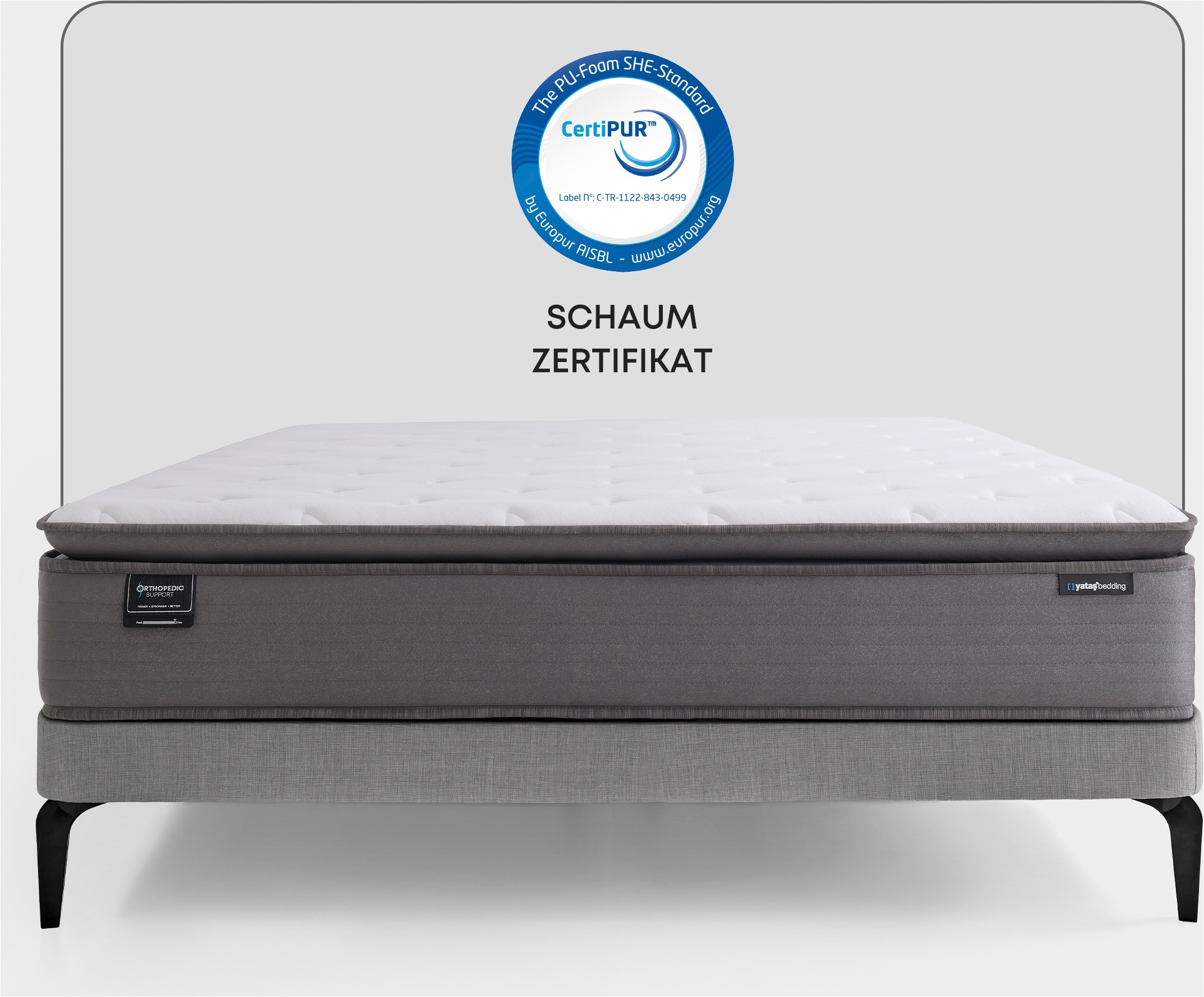 Yatas Bedding Taschenfederkernmatratze »Taschenfederkernmatratze Orthopedic Support, H4, 30 cm hoch« 30 cm hoch 2 Stk. tlg.