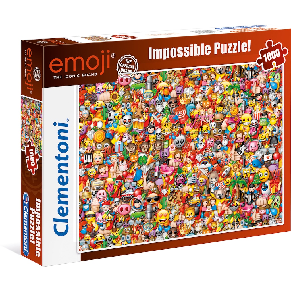Clementoni® Puzzle »Impossible Collection, Emoji«