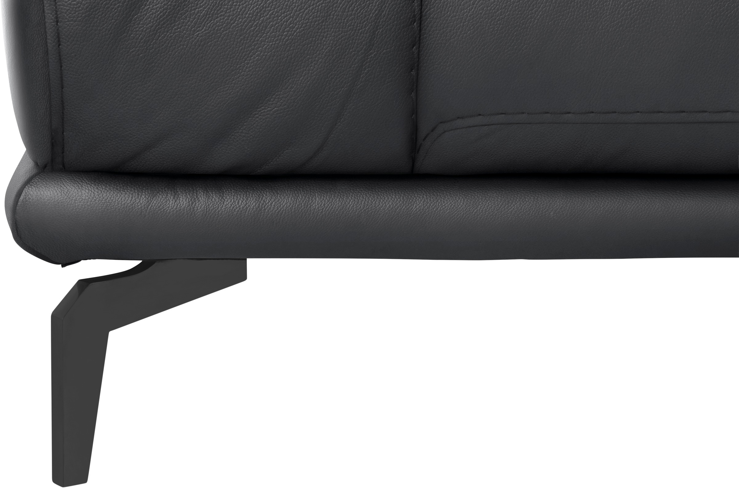 W.SCHILLIG 2-Sitzer »montanaa«, mit Metallfüßen in Schwarz pulverbeschichtet, Breite 192 cm