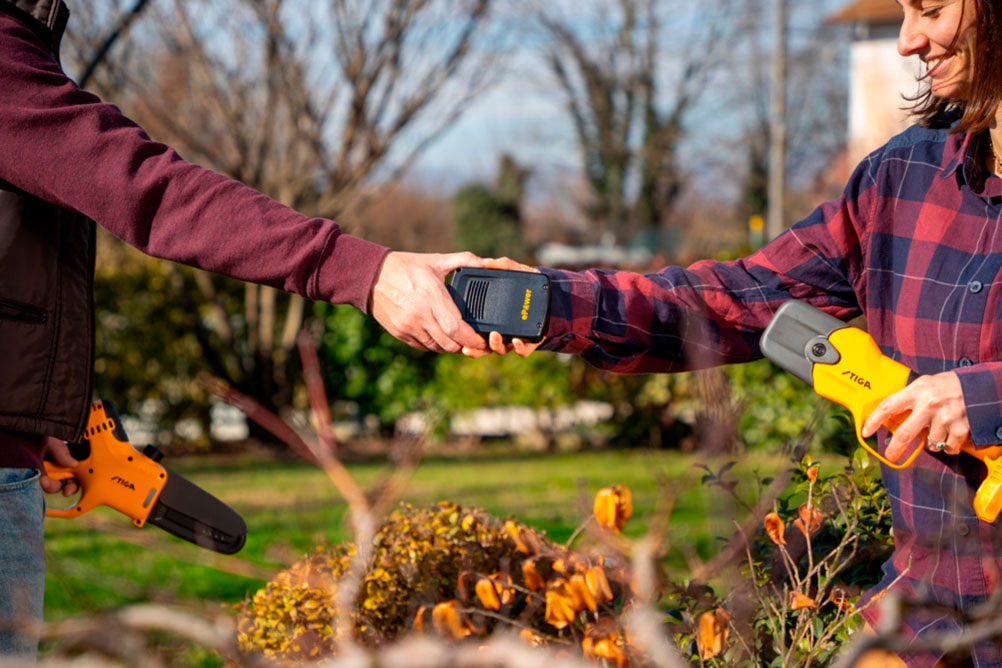 STIGA GARDEN Akku-Astschere »SC 100 + PR 100 Setkoffer« (Set, )