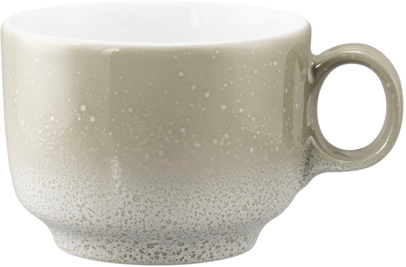 Seltmann Weiden Kaffeeservice »Sento Home, Geschirr-Set, 18-teilig«, (Set, 18 tlg., 6x Kaffeeobertasse, 6x Kaffeuntertasse, 6x Frühstücksteller), harmonisch geschwungene Form