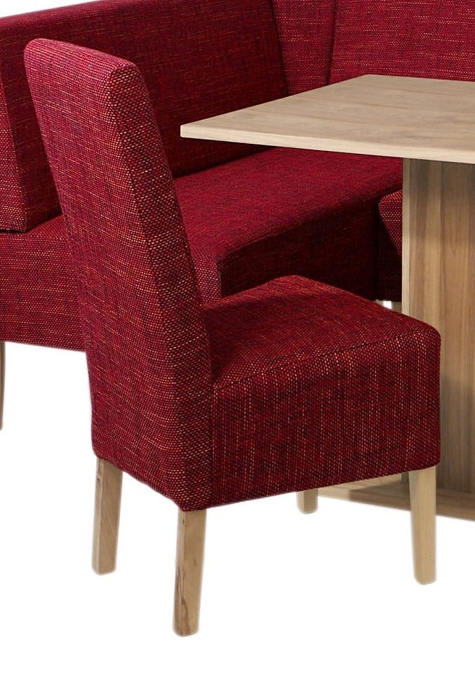 HOME AFFAIRE Polsterstuhl () 4 Stk. rot