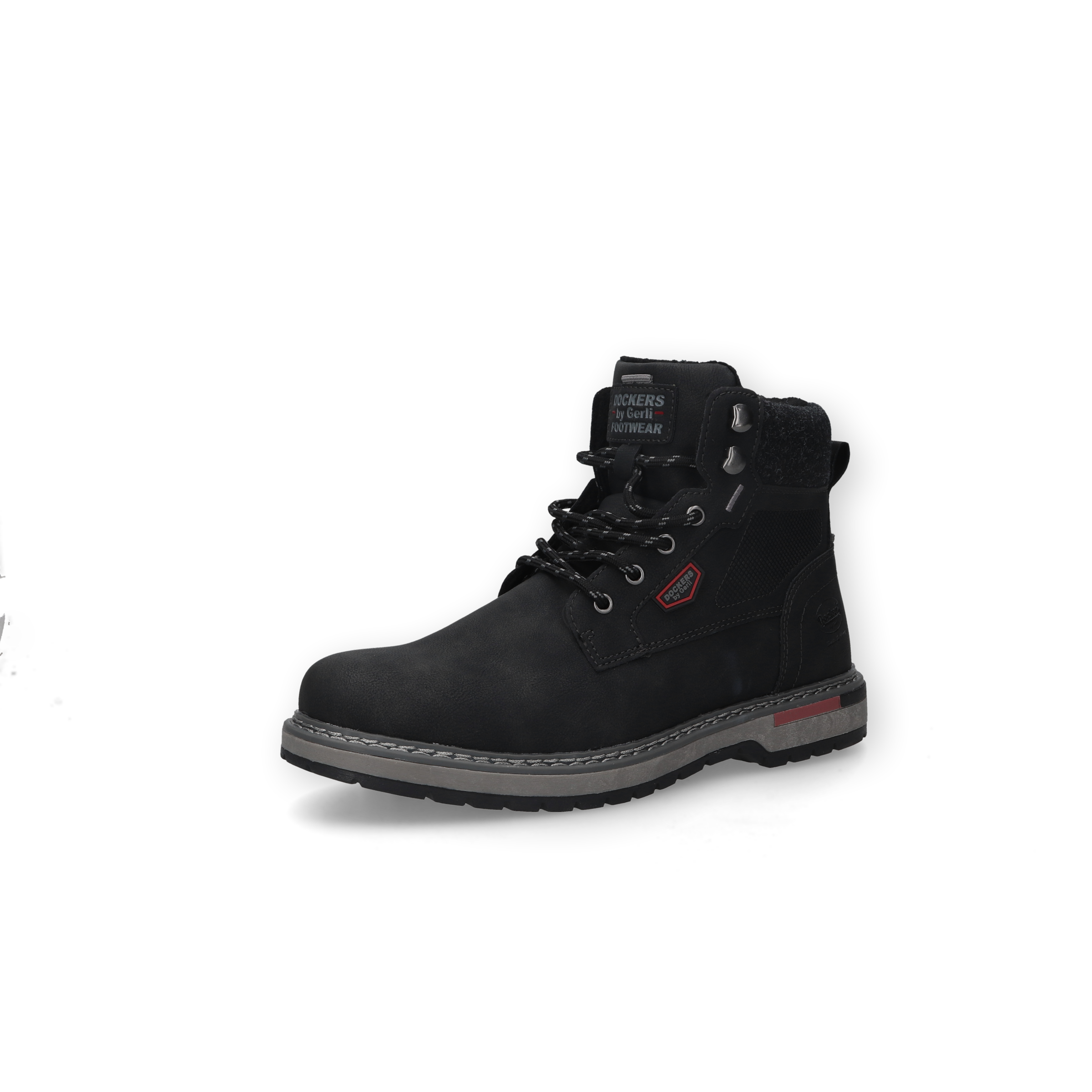 Dockers by Gerli Schnürboots  Schnürstiefelette, Workerboots mit Reißverschluss