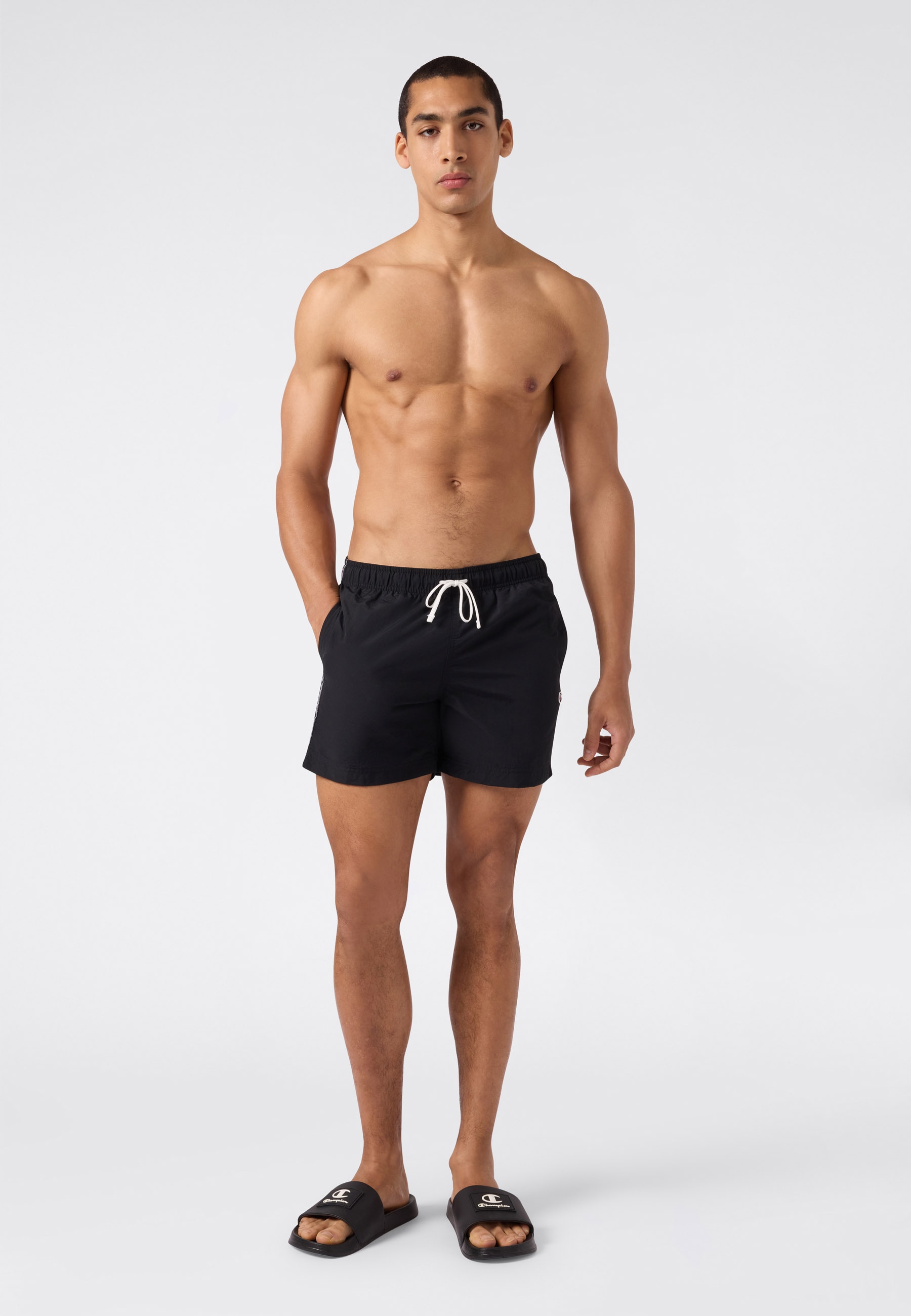 Champion Badeshorts »5-inch Men's swim shorts« sportlicher Schnitt, aus Polyamid, in den Größen S bis XXL