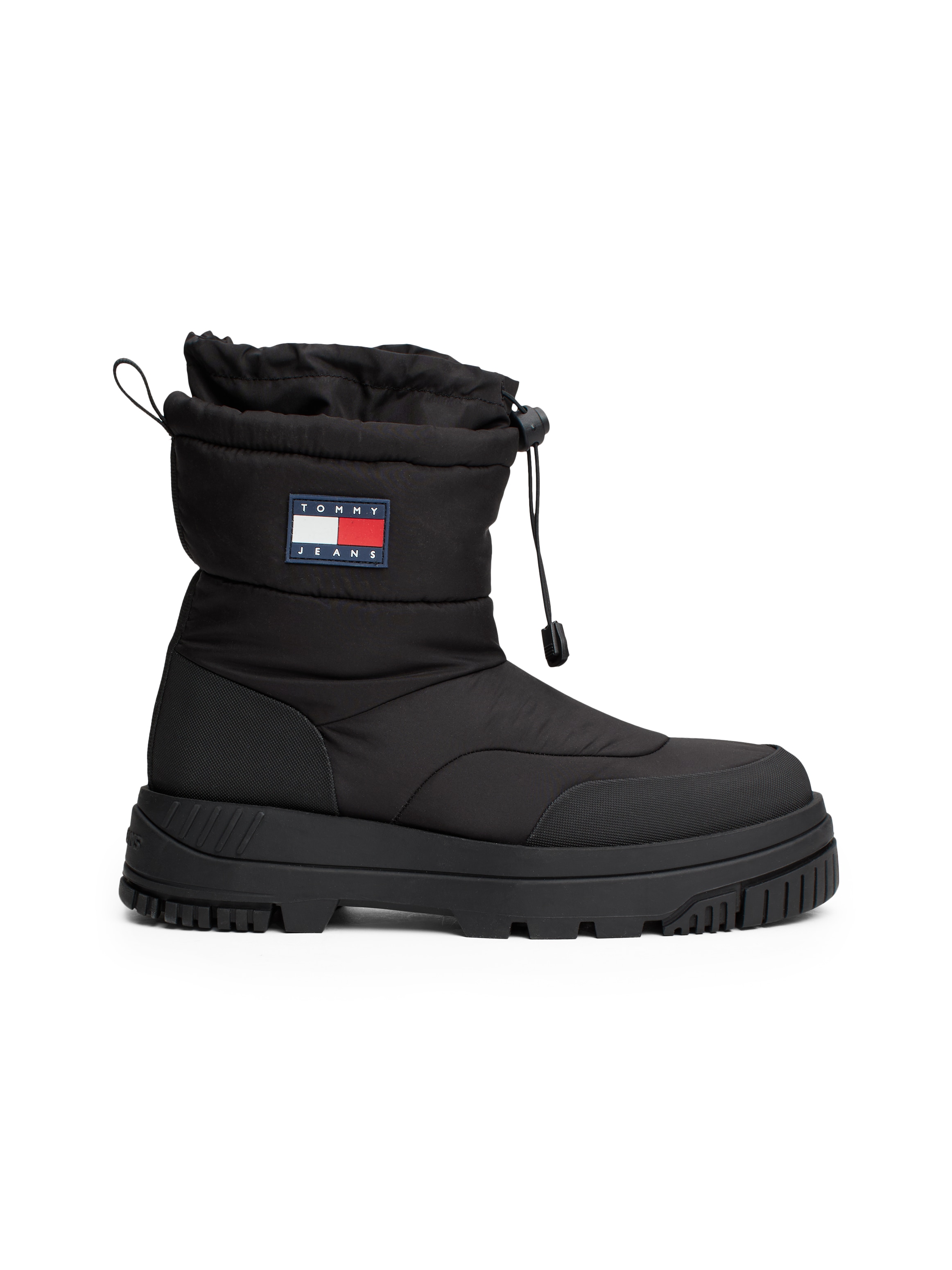 Tommy Jeans Snowboots »TJM SNOW BOOT«, Plateau,Schneeschuh,Outdoorschuh,Stiefel zum Schlupfen, schmale Form
